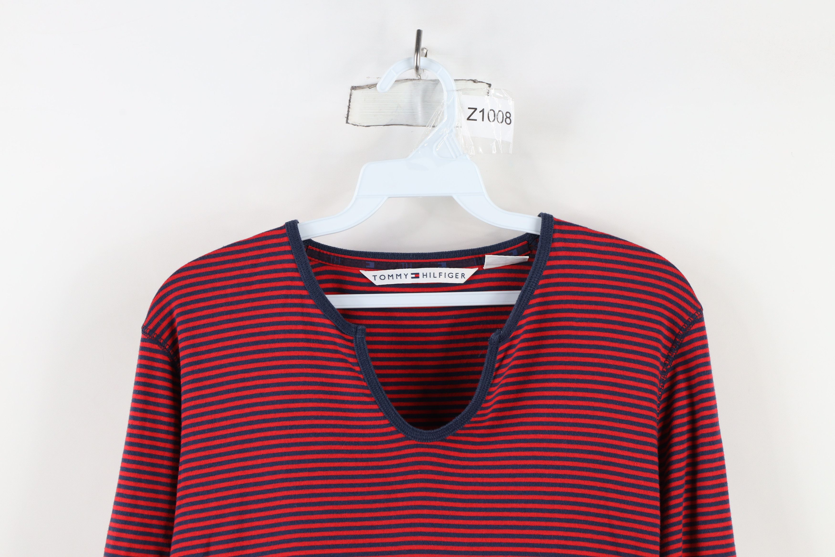 Tommy Hilfiger × Vintage Vintage Y2K Tommy Hilfiger Babydoll Long Sleeve T-Shirt Size L / US 10 / IT 46 - 2 Thumbnail