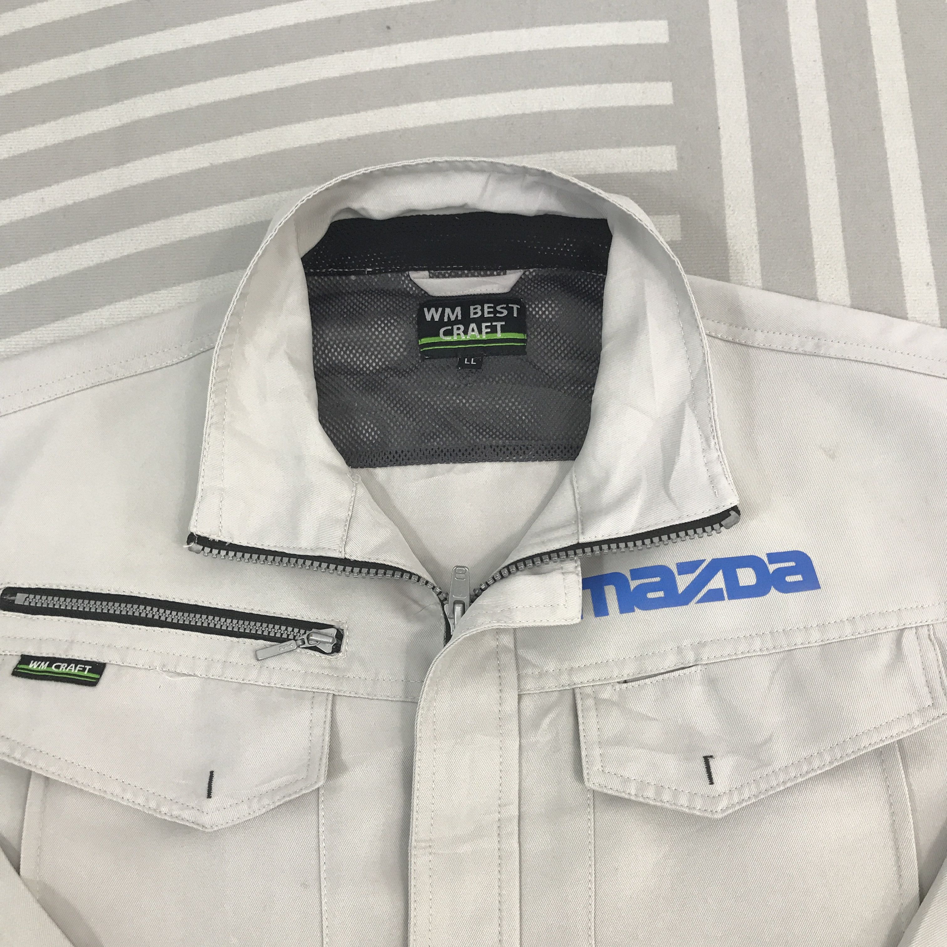 Japanese Brand × Vintage Vintage Mazda Racing Japan work uniform custom Jacket Size US L / EU 52-54 / 3 - 8 Thumbnail