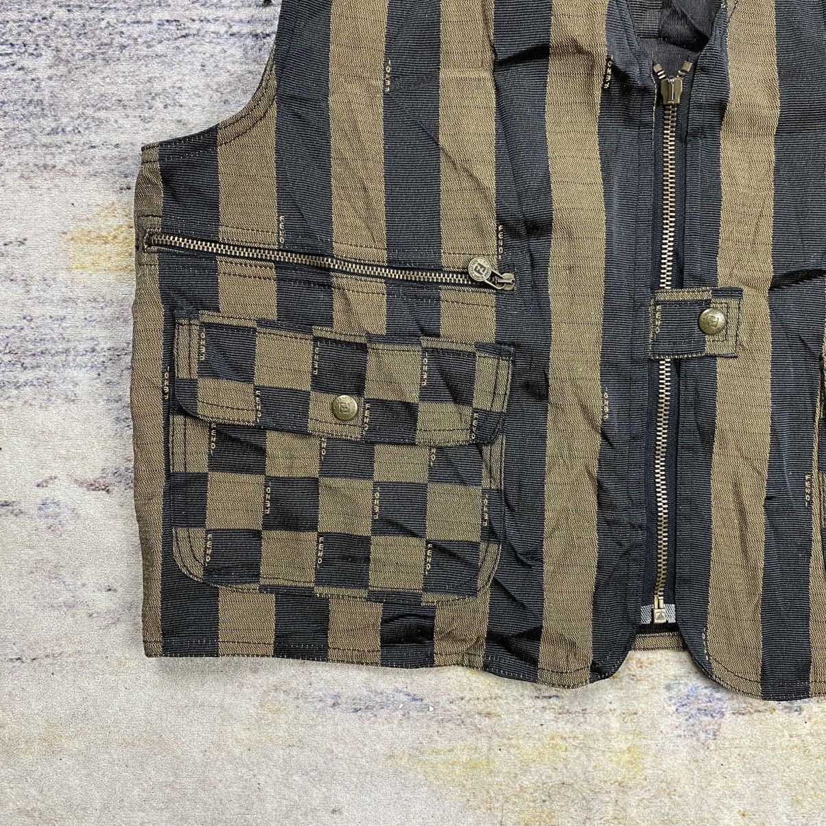 Fendi Vintage Fendi jeans vest Size US L / EU 52-54 / 3 - 4 Thumbnail