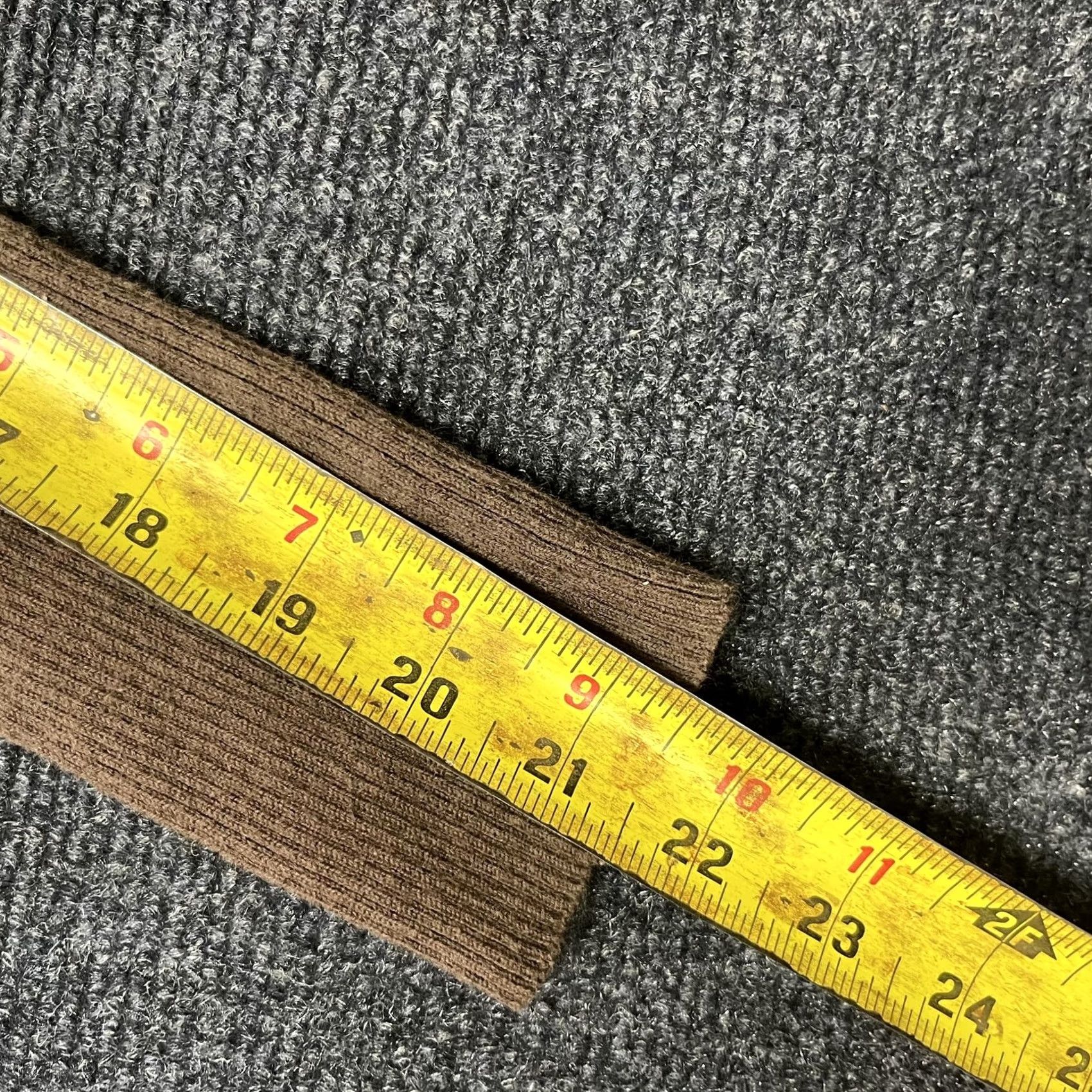 Vintage SO Sweater Womens Medium Brown V Neck Long Sleeve Ribbed Hem Pullover Knit Size M / US 6-8 / IT 42-44 - 5 Thumbnail
