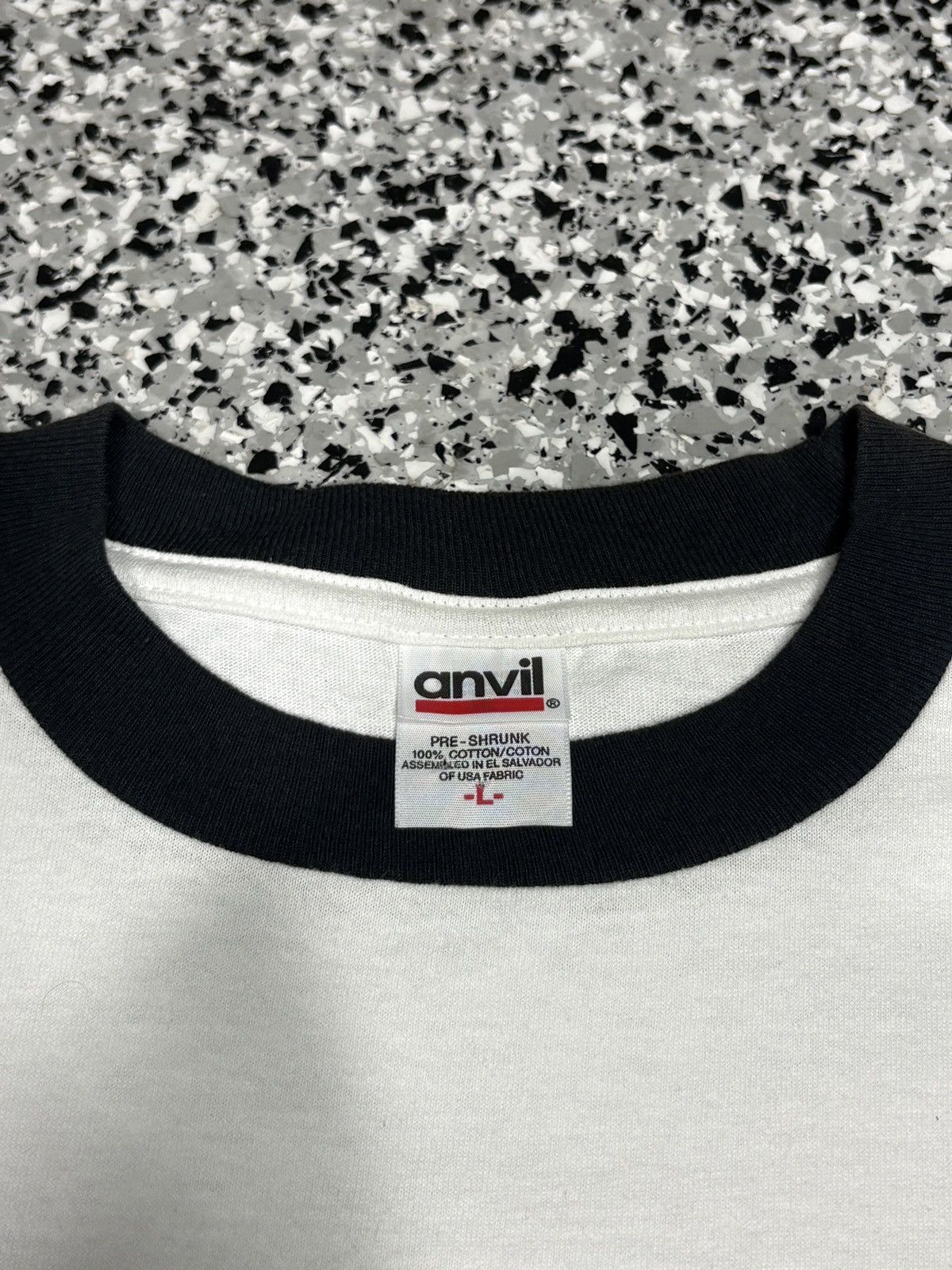 Anvil Vintage 1990s Anvil American Bald Eagle T-Shirt Size L 0787 Size US L / EU 52-54 / 3 - 3 Thumbnail