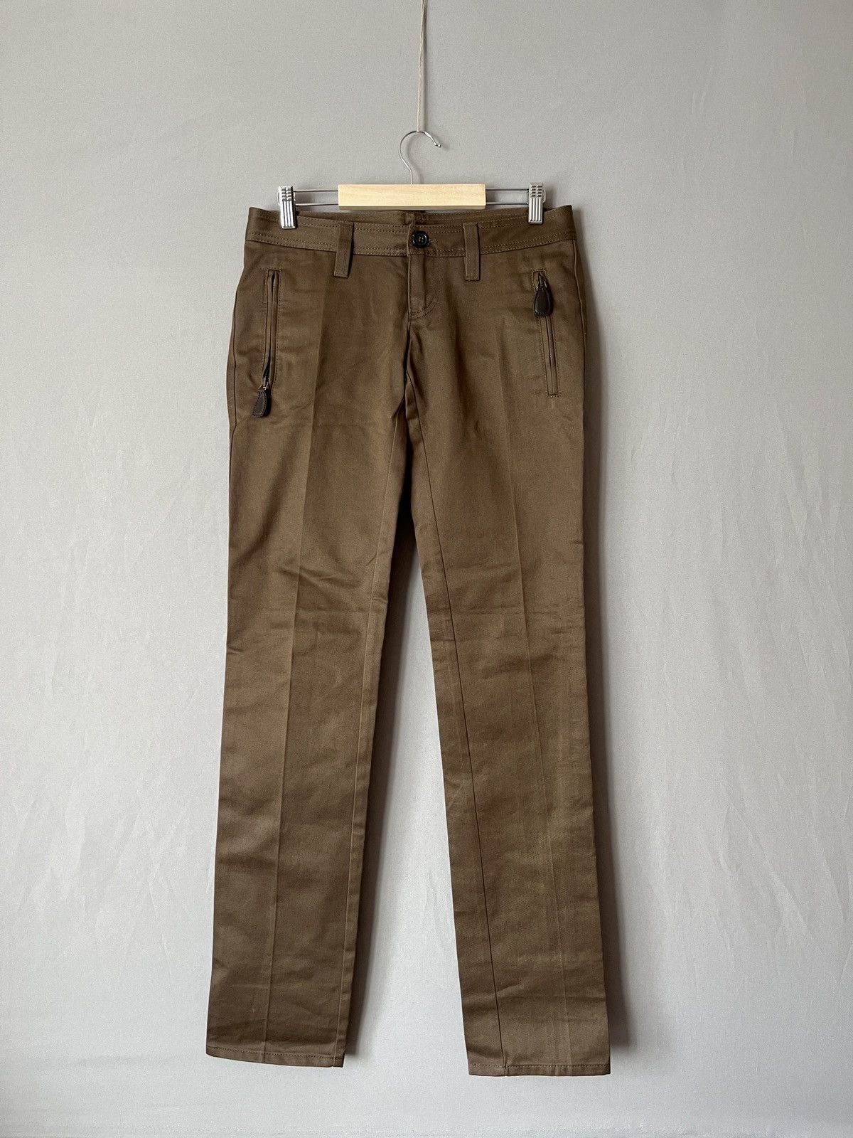 Dsquared2 Dsquared2 Brown Heavy Cotton Pants Equestrian Style Size 27" / US 4 / IT 40 - 1 Thumbnail