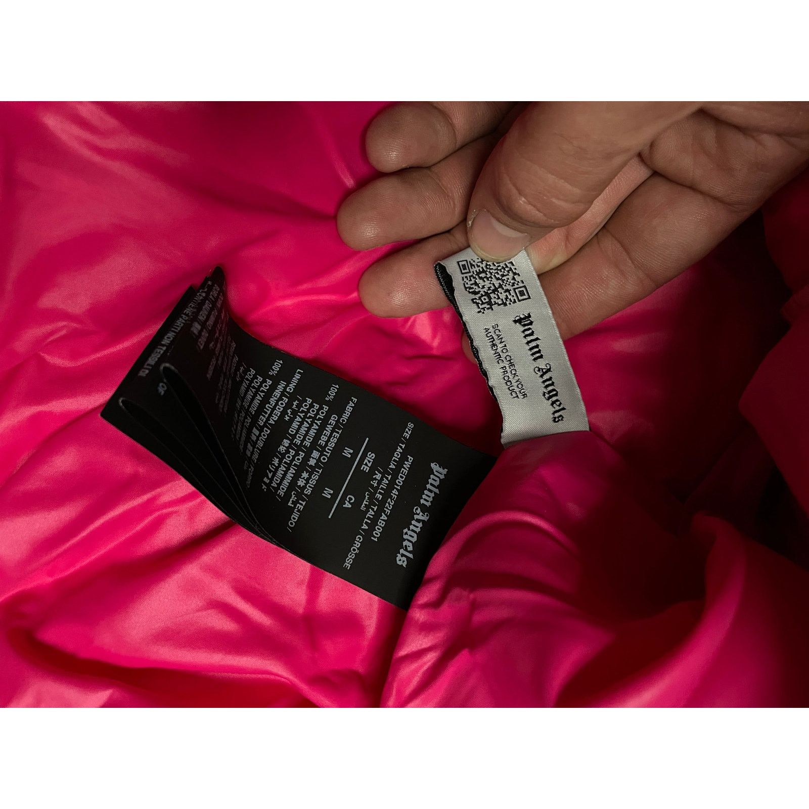 Palm Angels Palm Angels Puffer Jacket Pink Used Medium Size US M / EU 48-50 / 2 - 4 Thumbnail