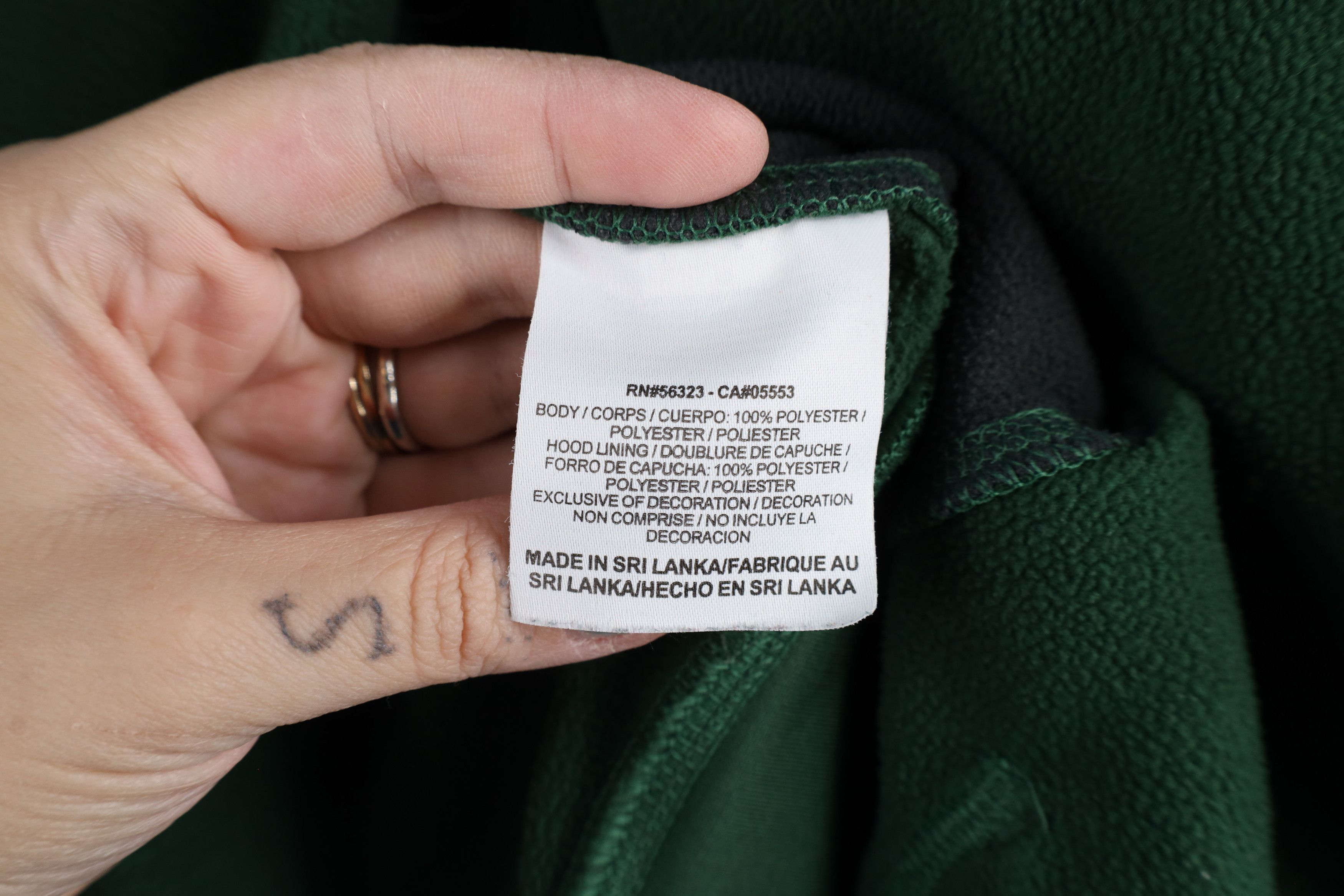 Nike Nike On Field Green Bay Packers Football Full Zip Hoodie Size US M / EU 48-50 / 2 - 13 Thumbnail