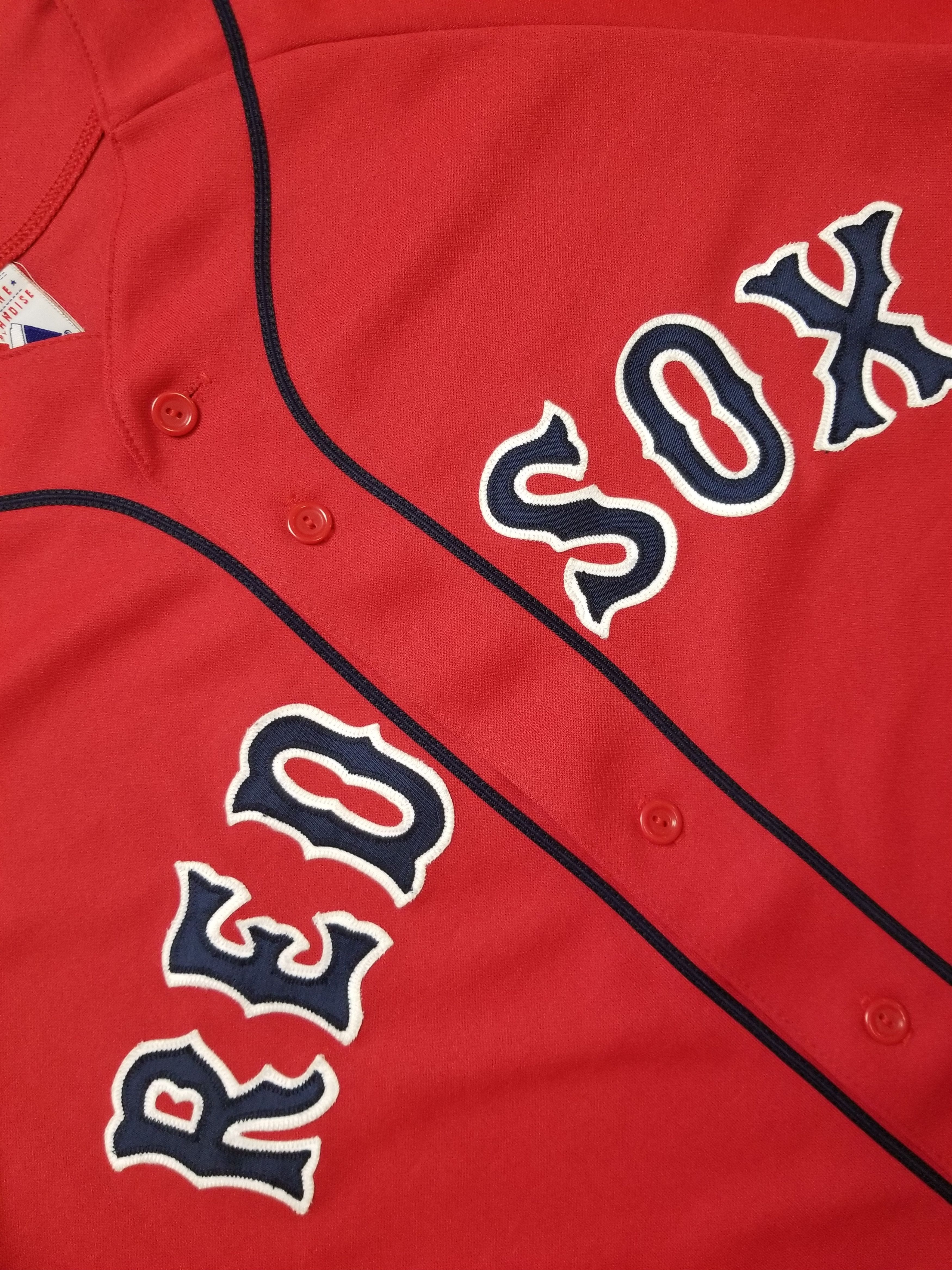 Majestic Boston Red Sox Stitched MLB Jersey Size US L / EU 52-54 / 3 - 12 Thumbnail
