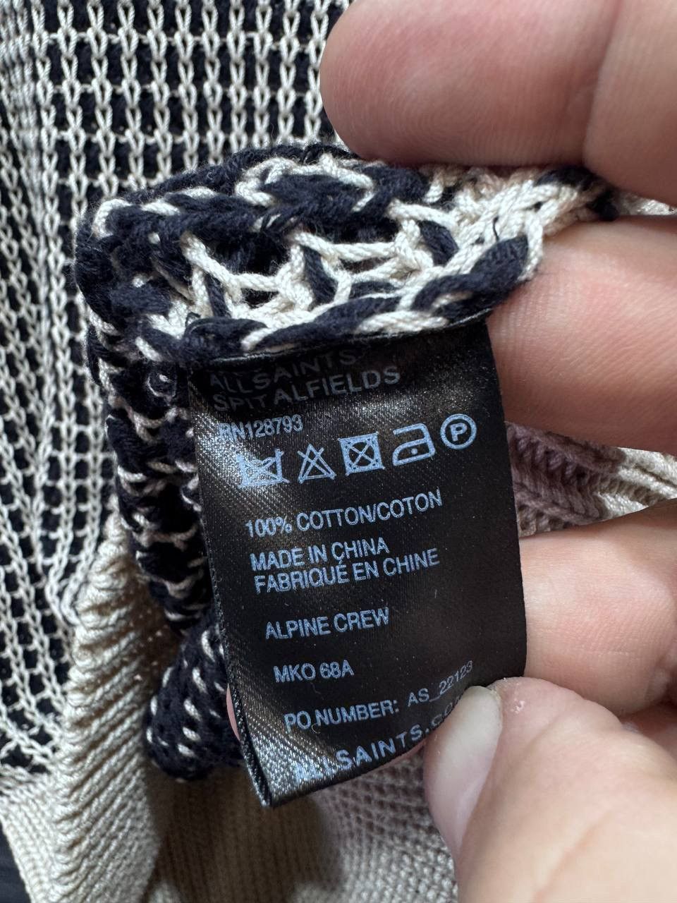 Allsaints Allsaints Alpine Crew Knit Jumper Sweater Men’s Size S Size US S / EU 44-46 / 1 - 4 Thumbnail