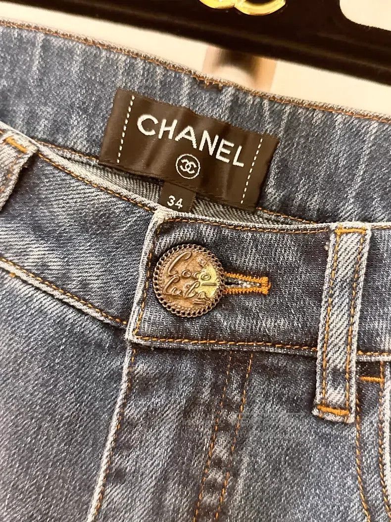 Chanel Chanel Graffiti rendering jeans Size 42" / US 20 - 3 Thumbnail