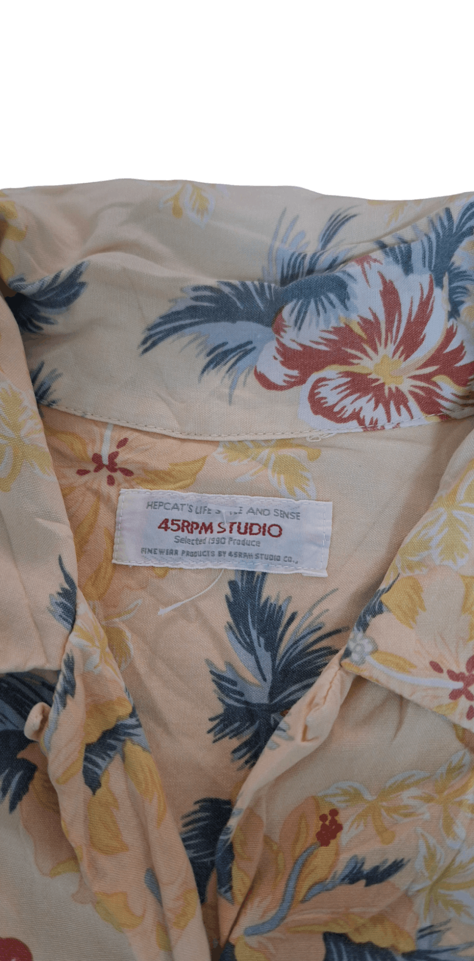45rpm × Japanese Brand Vintage 45rpm Studio Hawaii Floral Shirt Size US S / EU 44-46 / 1 - 6 Thumbnail