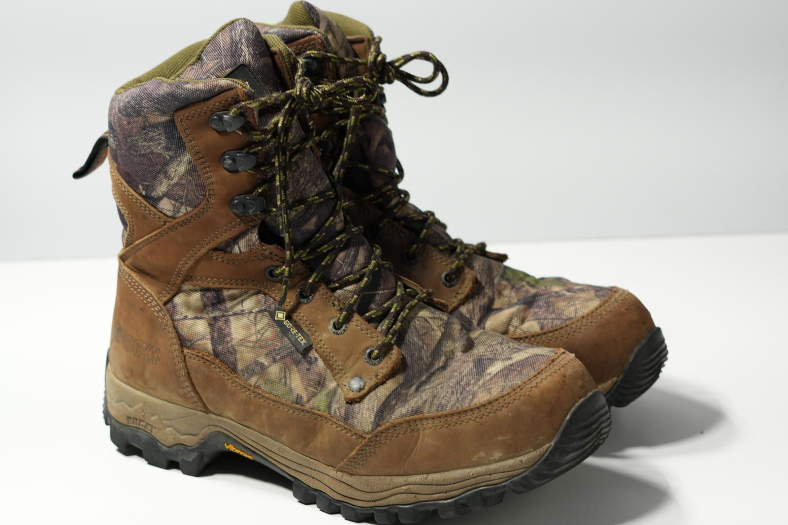 Hard Rock Cafe Rocky Boots Men's 42 Camo Vibram Goretex Thinsulate Size US 9 / EU 42 - 1 Thumbnail