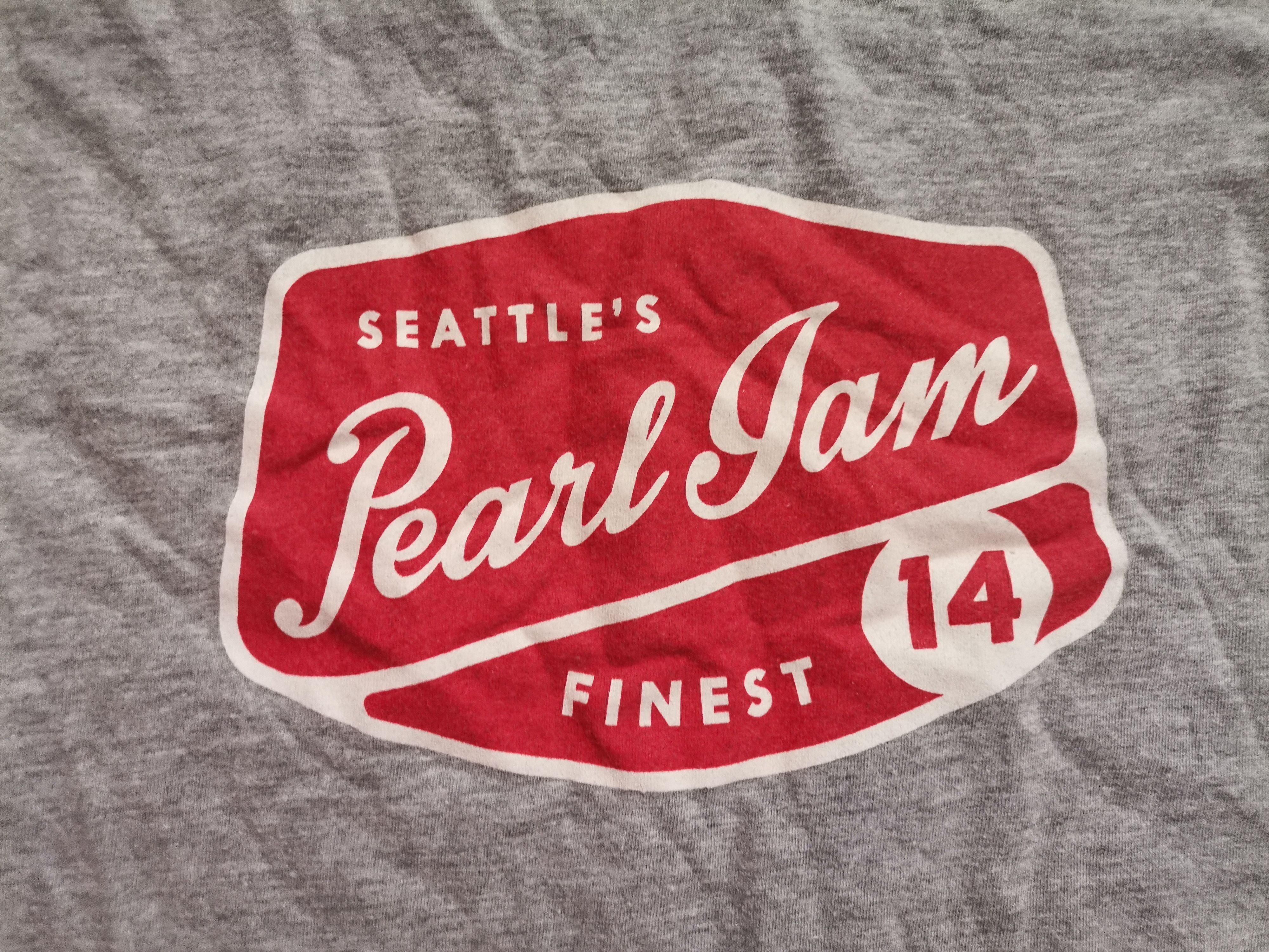 Band Tees × Gildan Gildan Pearl Jam 2014 Tour Tee Size US M / EU 48-50 / 2 - 2 Thumbnail