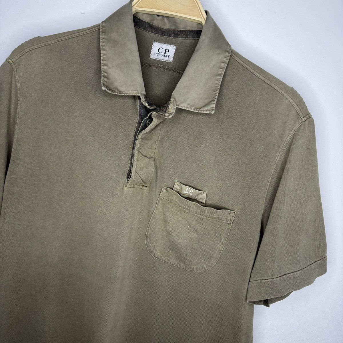 C.P. Company Vintage CP Company Faded Popover Shirt Size US M / EU 48-50 / 2 - 5 Thumbnail