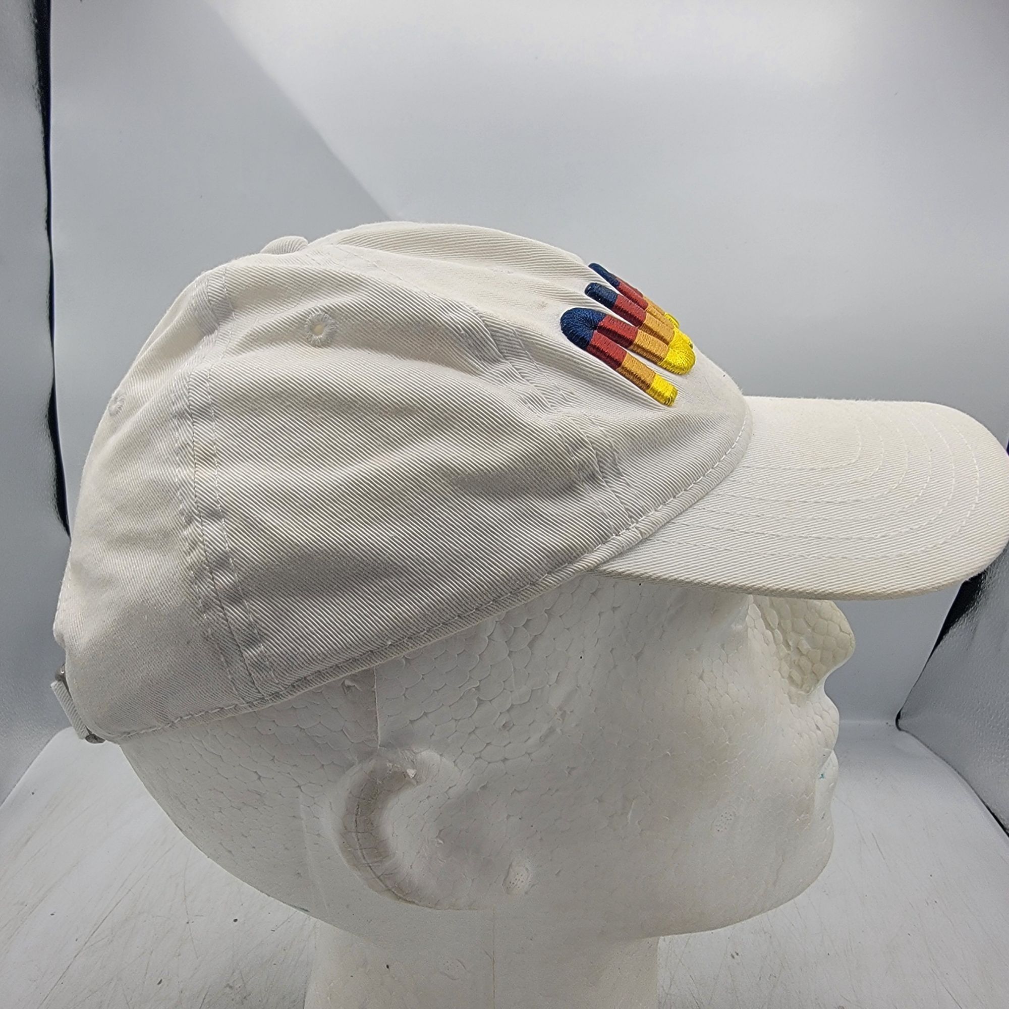 Mad Engine NASA Embroidered Logo White Hat Cap By Mad Engine Casual Lig Size ONE SIZE - 4 Thumbnail