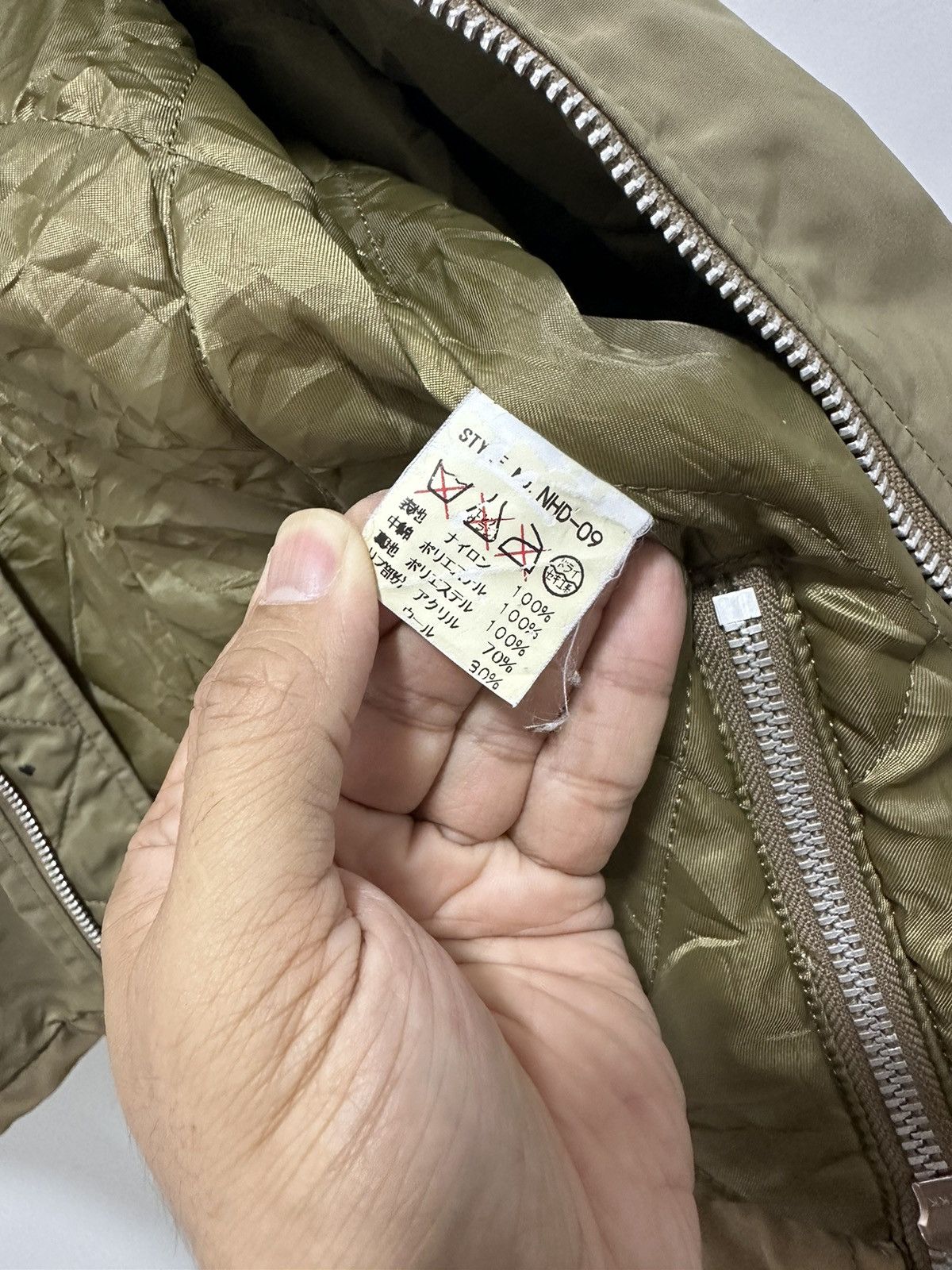 Neighborhood Neighborhood 09 Bomber Jacket Design Quilted inside Size US L / EU 52-54 / 3 - 5 Thumbnail