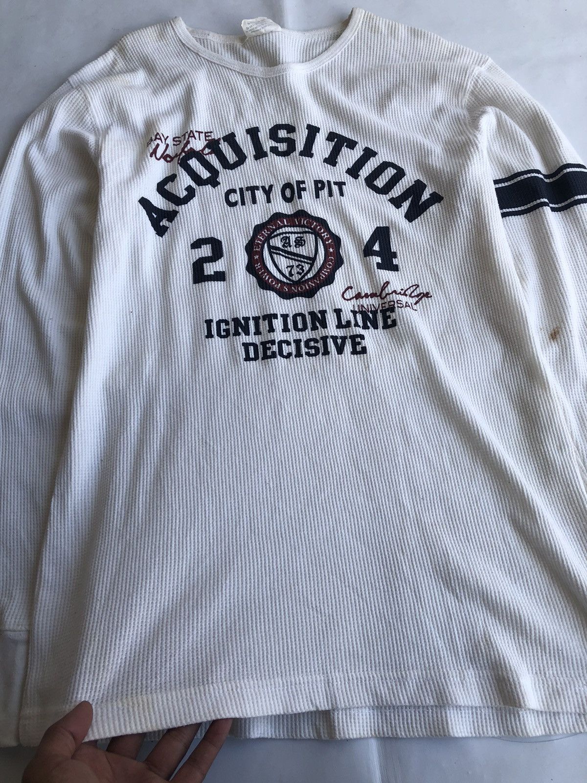 Hysteric Glamour ACQUISTION CITY OF PIT IGNITION LINE DECISIVE LONGSLEEVE Size US L / EU 52-54 / 3 - 2 Thumbnail