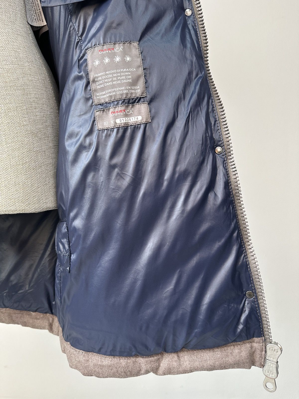 Duvetica DUVETICA Wool Cashmere Goose Down Parka Coat Jacket Women’s Size L / US 10 / IT 46 - 13 Thumbnail
