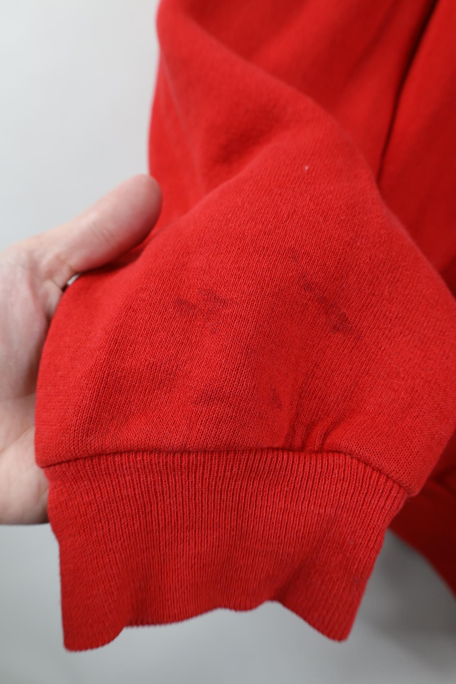 Russell Athletic Vintage 80s Russell Athletic Fit Crewneck Sweatshirt Red USA Size L / US 10 / IT 46 - 7 Thumbnail