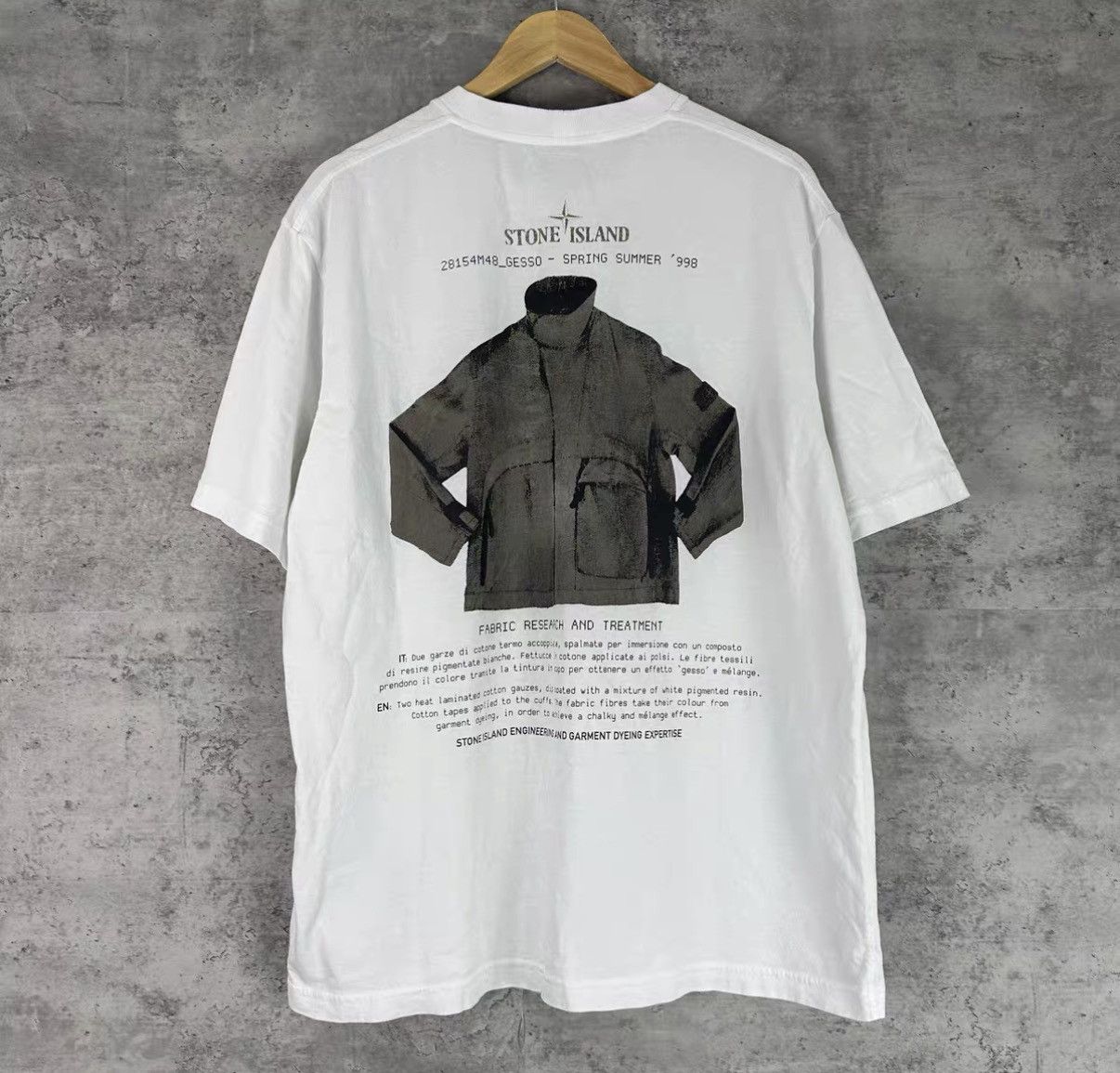 Stone Island Stone Island Archivo Series Short Sleeve J42 Size US XL / EU 56 / 4 - 2 Thumbnail