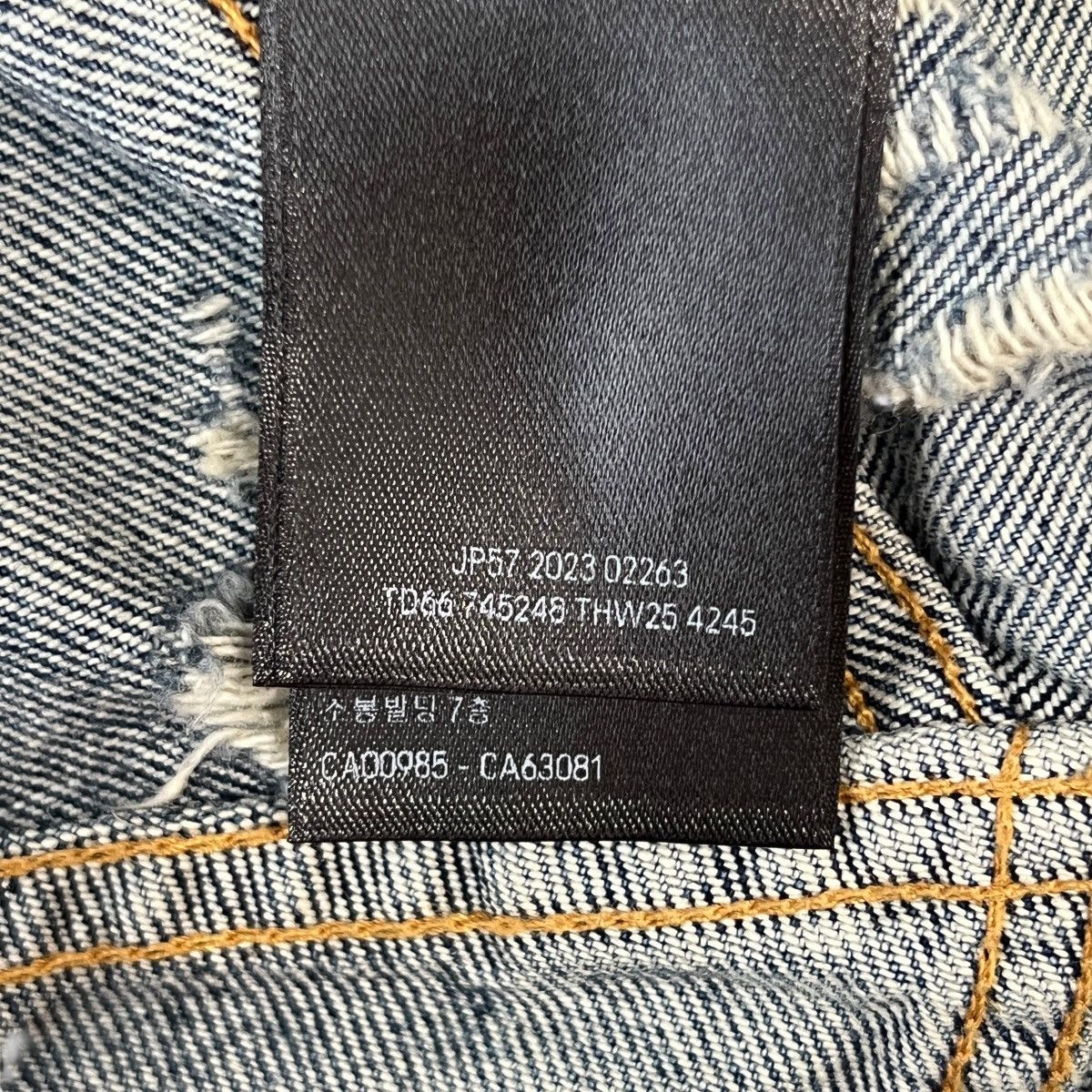 Balenciaga BALENCIAGA 23SS Super Destroyed Large Fit Baggy Denim Pants Size US 29 - 8 Thumbnail