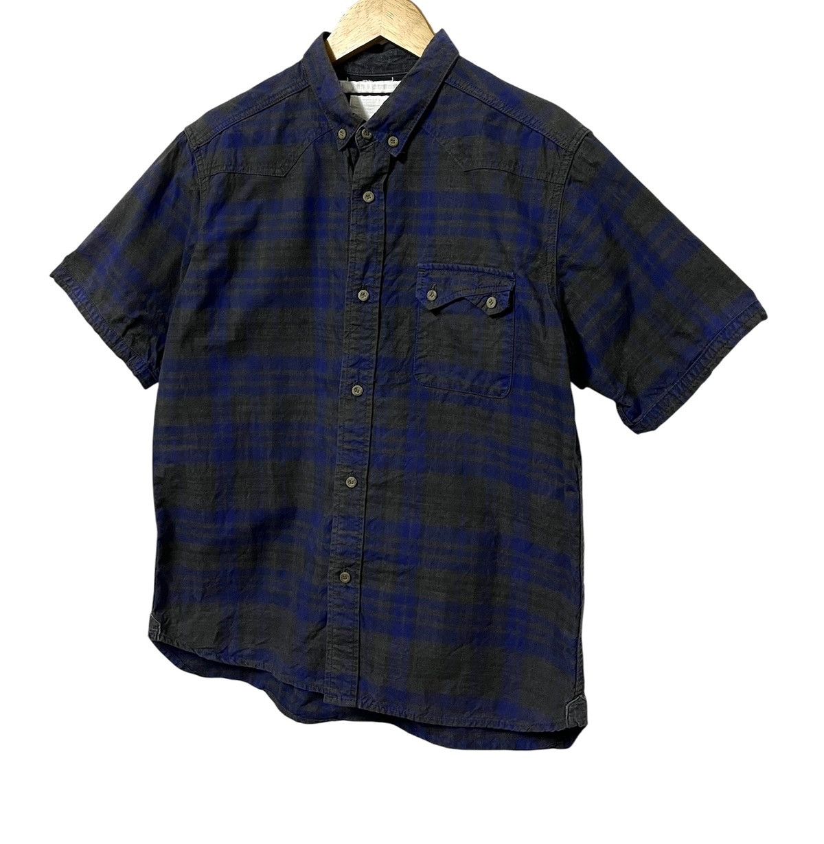 White Mountaineering WHITE MOUNTAINEERING CHECKERED STRIPED YOSUKE AIZAWA SHIRT Size US L / EU 52-54 / 3 - 5 Thumbnail