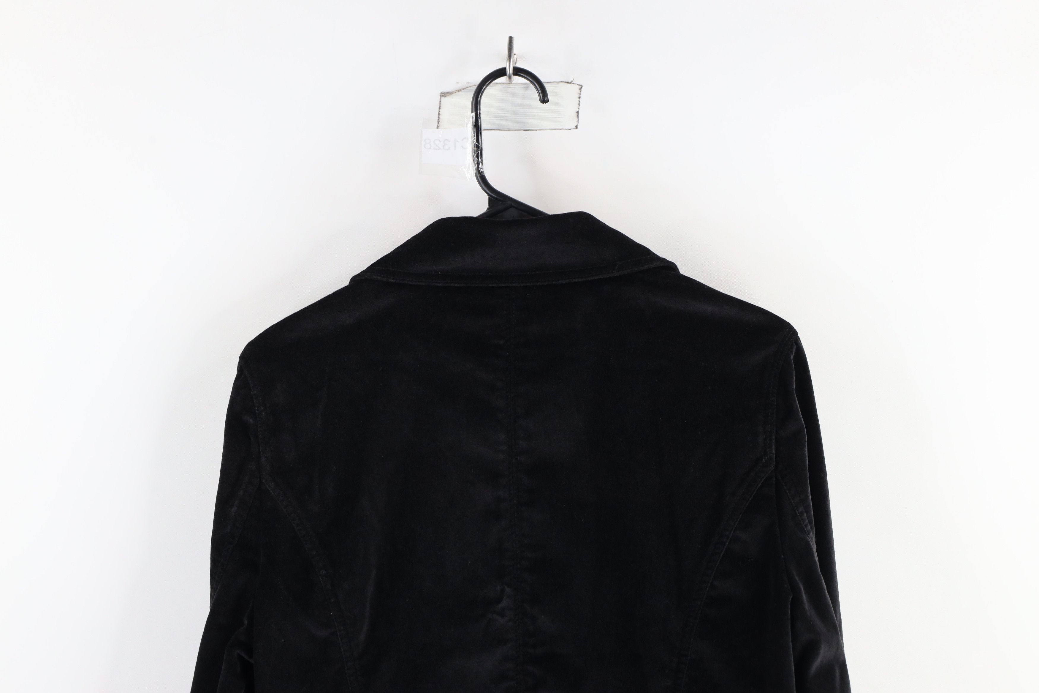 Vintage × White House Black Market White House Black Market Trim Velour Military Blazer Jacket Size L / US 10 / IT 46 - 11 Thumbnail