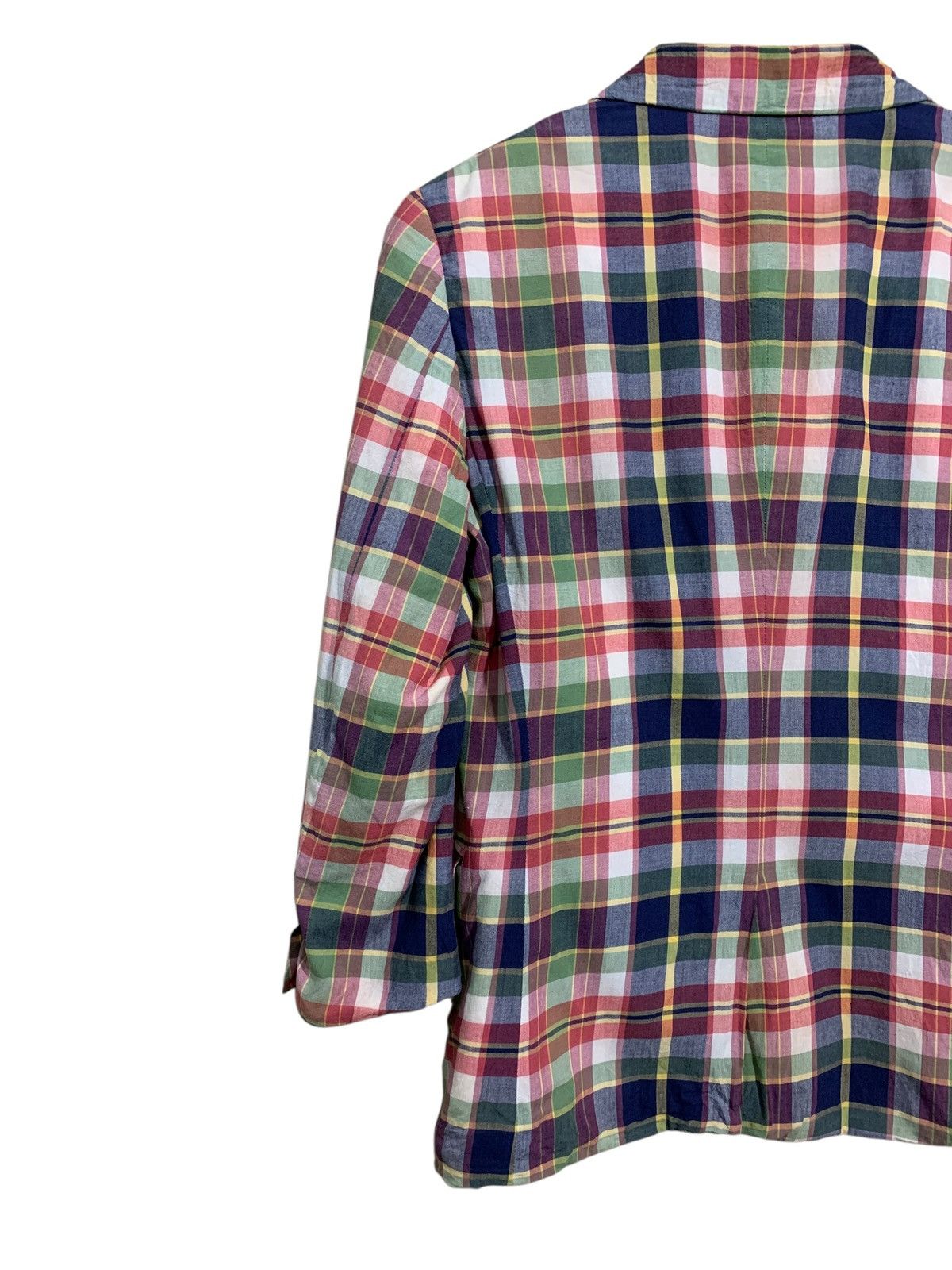 Comme des Garcons Homme Plus 🔥CdG Homme Plus 08SS Runway Plaid Jacket Size US M / EU 48-50 / 2 - 5 Thumbnail