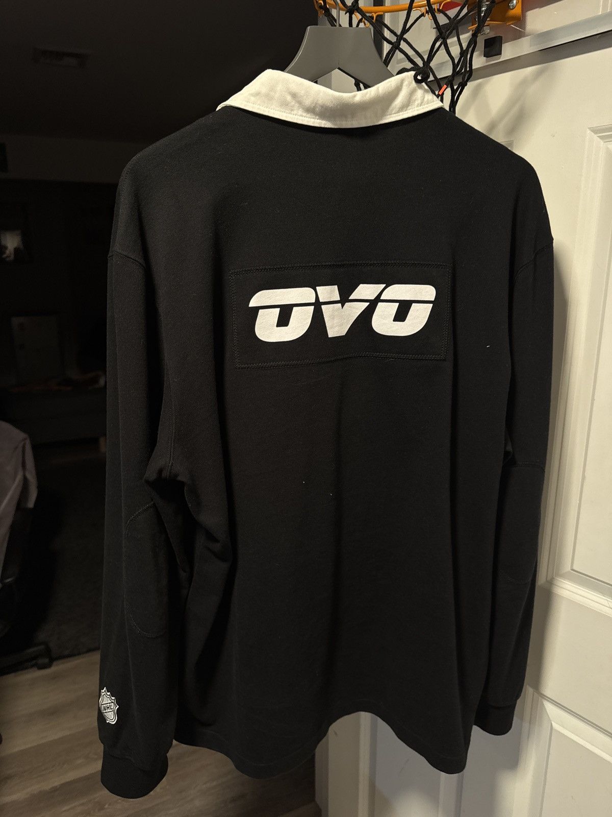 October's Very Own OVO x Kings Button Up BLACK Size US XL / EU 56 / 4 - 2 Thumbnail
