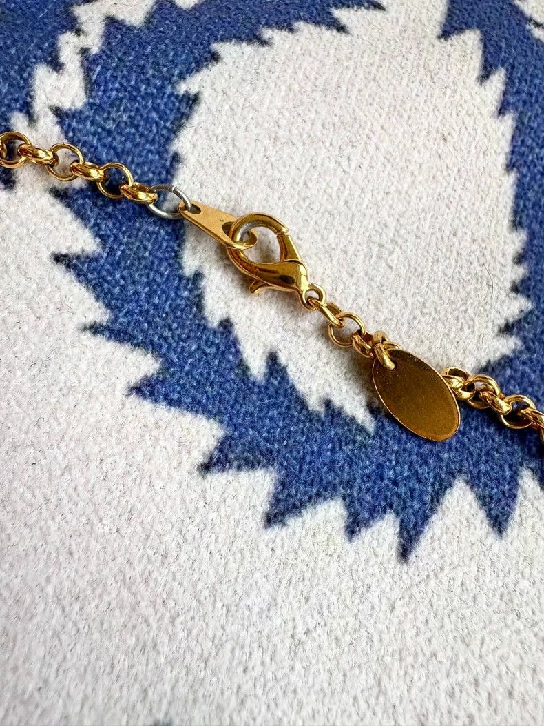 Vivienne Westwood Vivienne Westwood Vintage yellow-green enamel real one nec Size ONE SIZE - 6 Thumbnail
