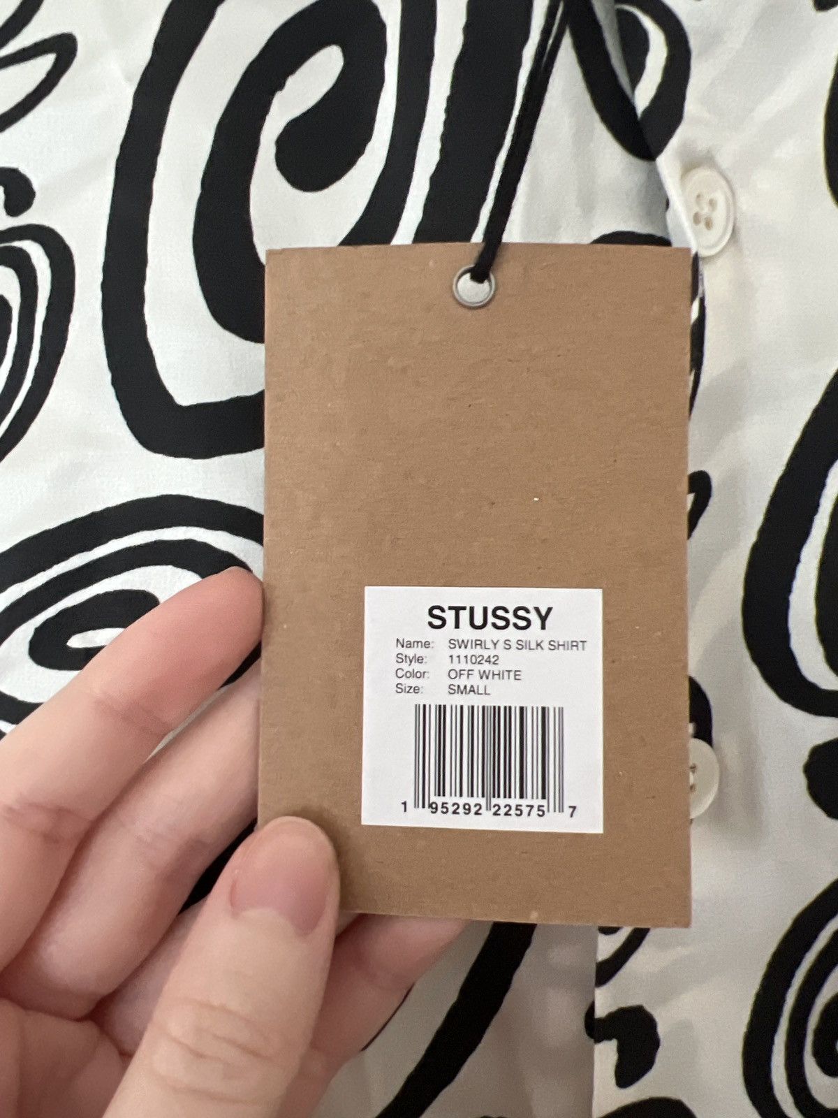 Stussy Stussy swirly s silk shirt Size US S / EU 44-46 / 1 - 3 Thumbnail