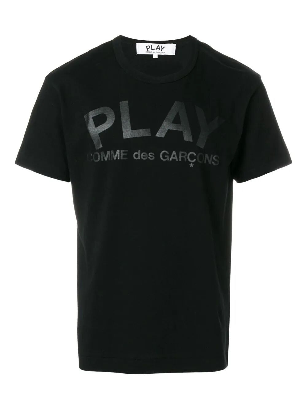 Comme des Garcons PLAY "LOGO PRINT" T-SHIRT Size XL / US 12-14 / IT 48-50 - 1 Thumbnail