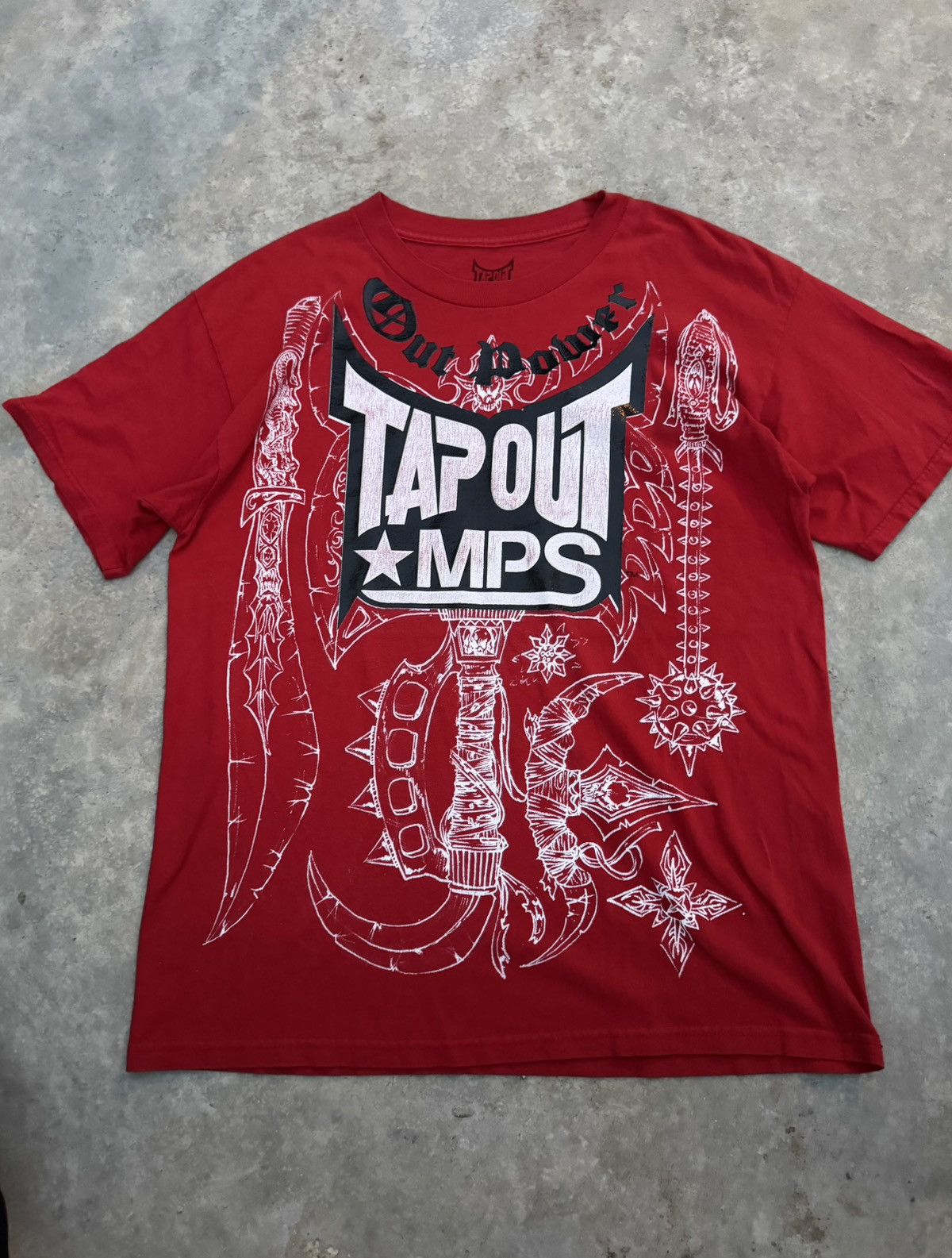 Tapout Tapout Chicanos Design Over Print Vintage y2k Size US L / EU 52-54 / 3 - 1 Thumbnail