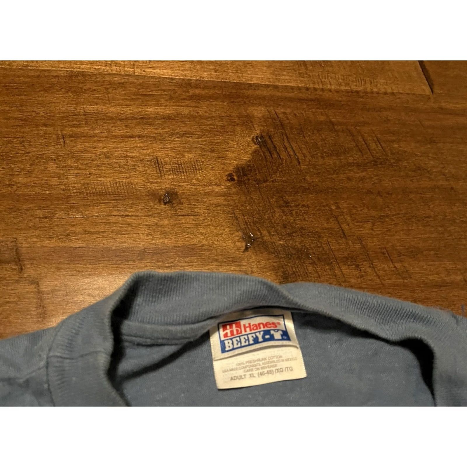 Hanes VINTAGE Ford G.T. 350 R Model Shelby Cobra Sports Cars Blue T-Shirt Adult XL Hanes Beefy-T Size US XL / EU 56 / 4 - 3 Thumbnail