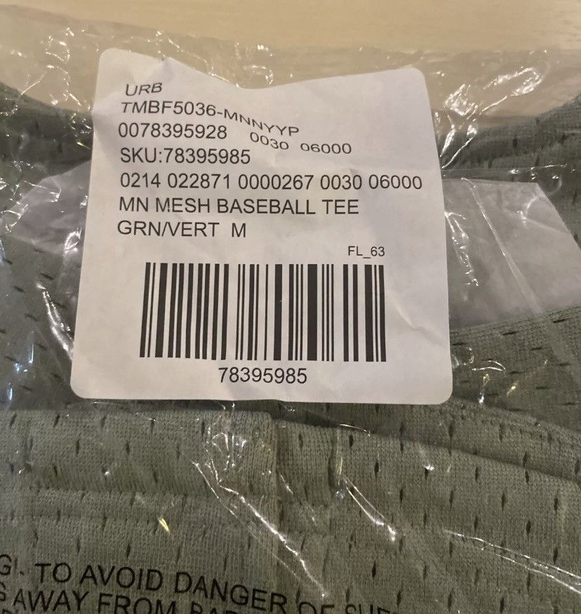 Mitchell & Ness Mitchell & Ness baseball mesh tee shirt short sleeve button Size US M / EU 48-50 / 2 - 12 Thumbnail