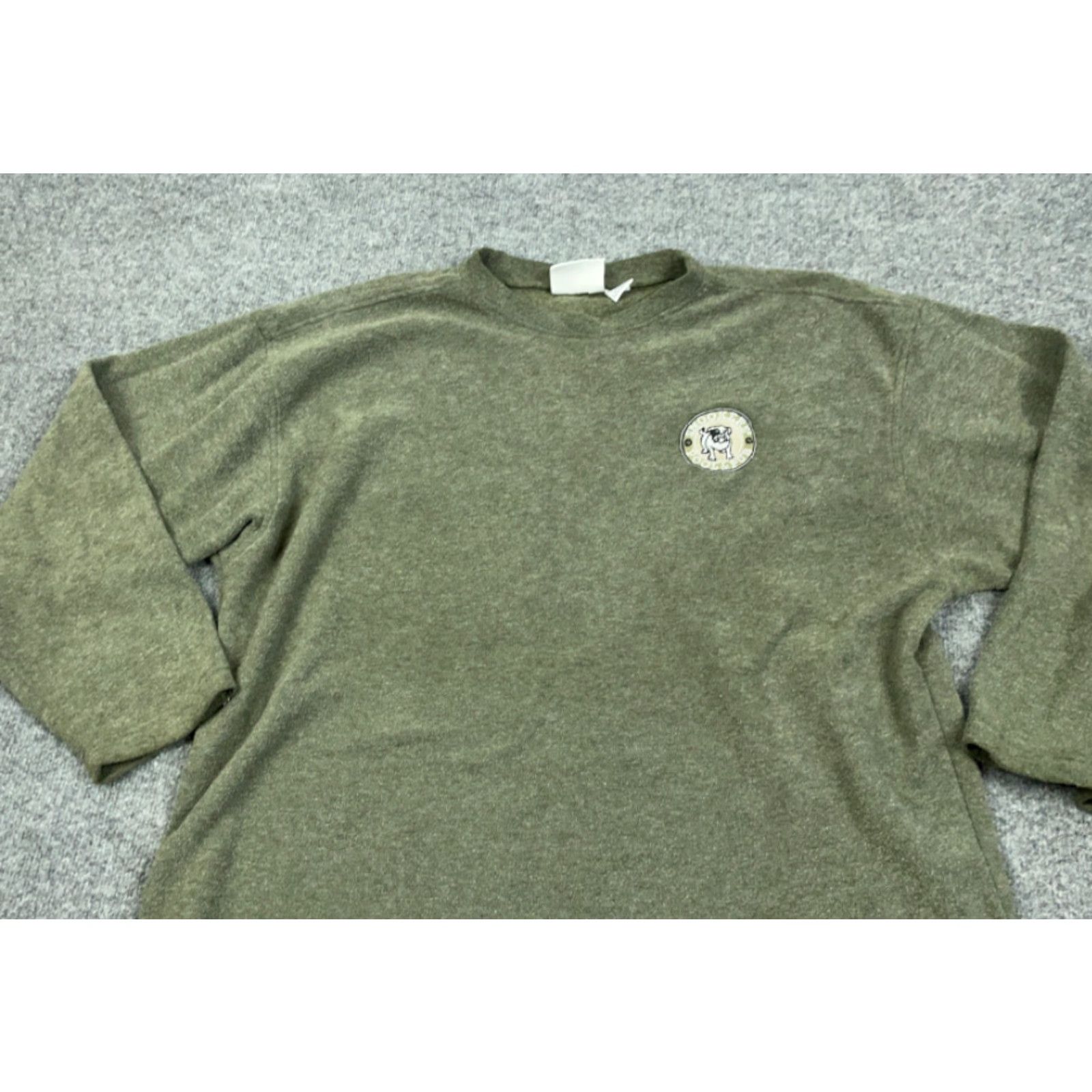 Etro VINTAGE Michigan Sweatshirt Adult 2XL Green Embroidered Pullover Crew Neck 90s Beer Retro Graphic Print Men S Snookers Pool & Pub Texture Size US XXL / EU 58 / 5 - 5 Thumbnail