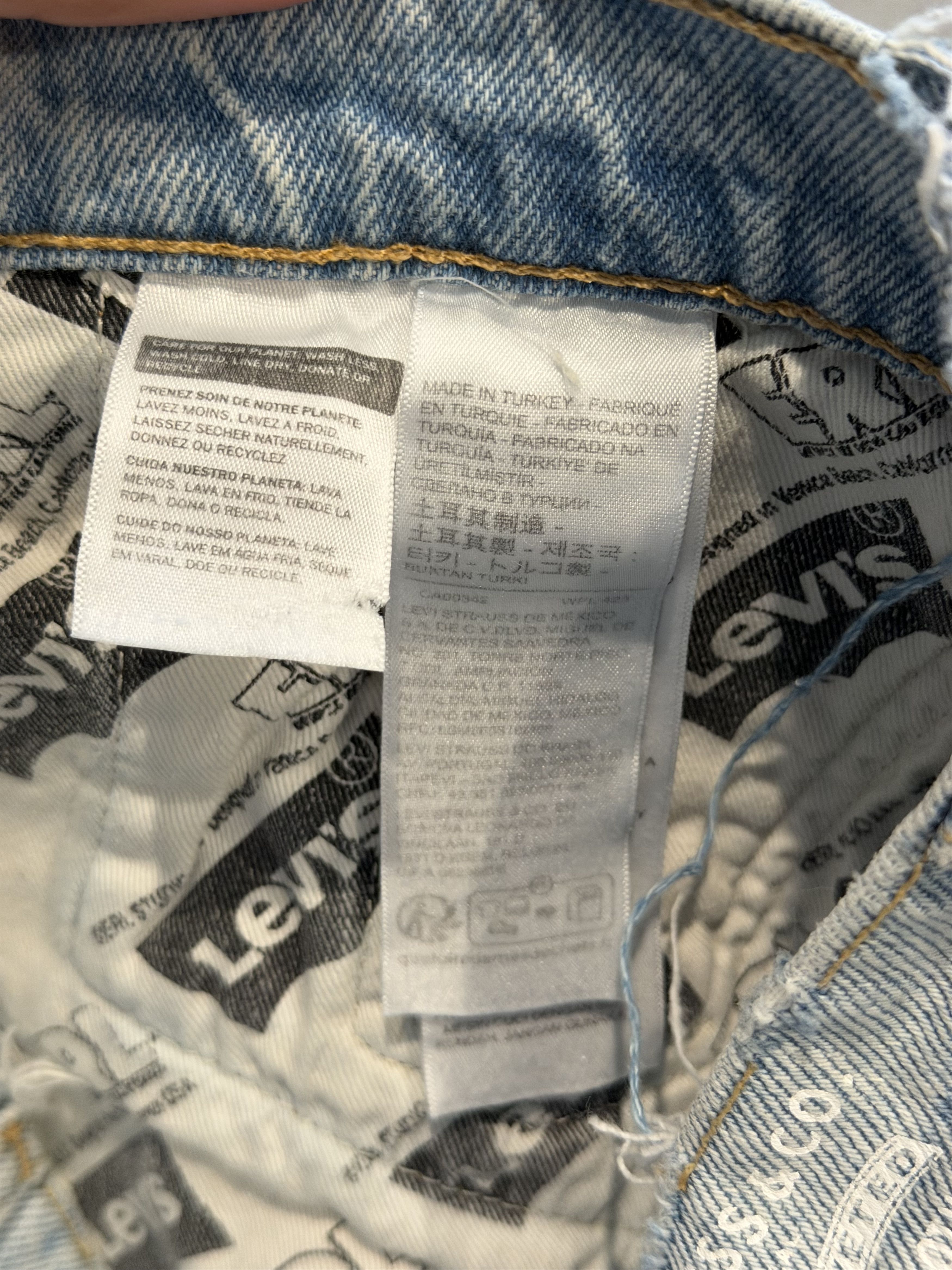 ERL × Levi's ERL x Levi's® 501 low-rise straight jeans Size US 31 - 9 Thumbnail