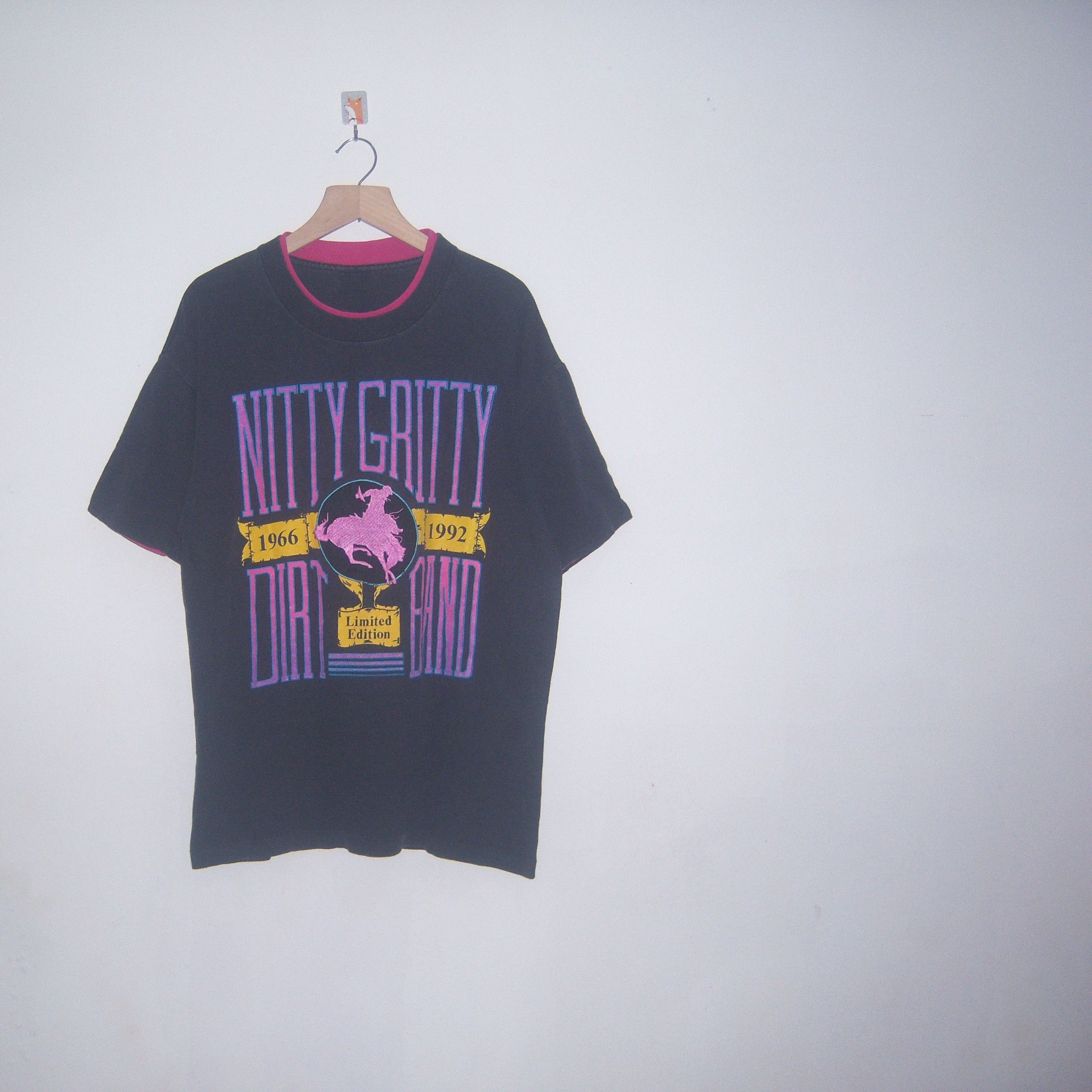 Band Tees × Signal Sport × Vintage 90s Nitty Gritty Dirt Band Limited Vintage Band Shirt Size US L / EU 52-54 / 3 - 4 Thumbnail
