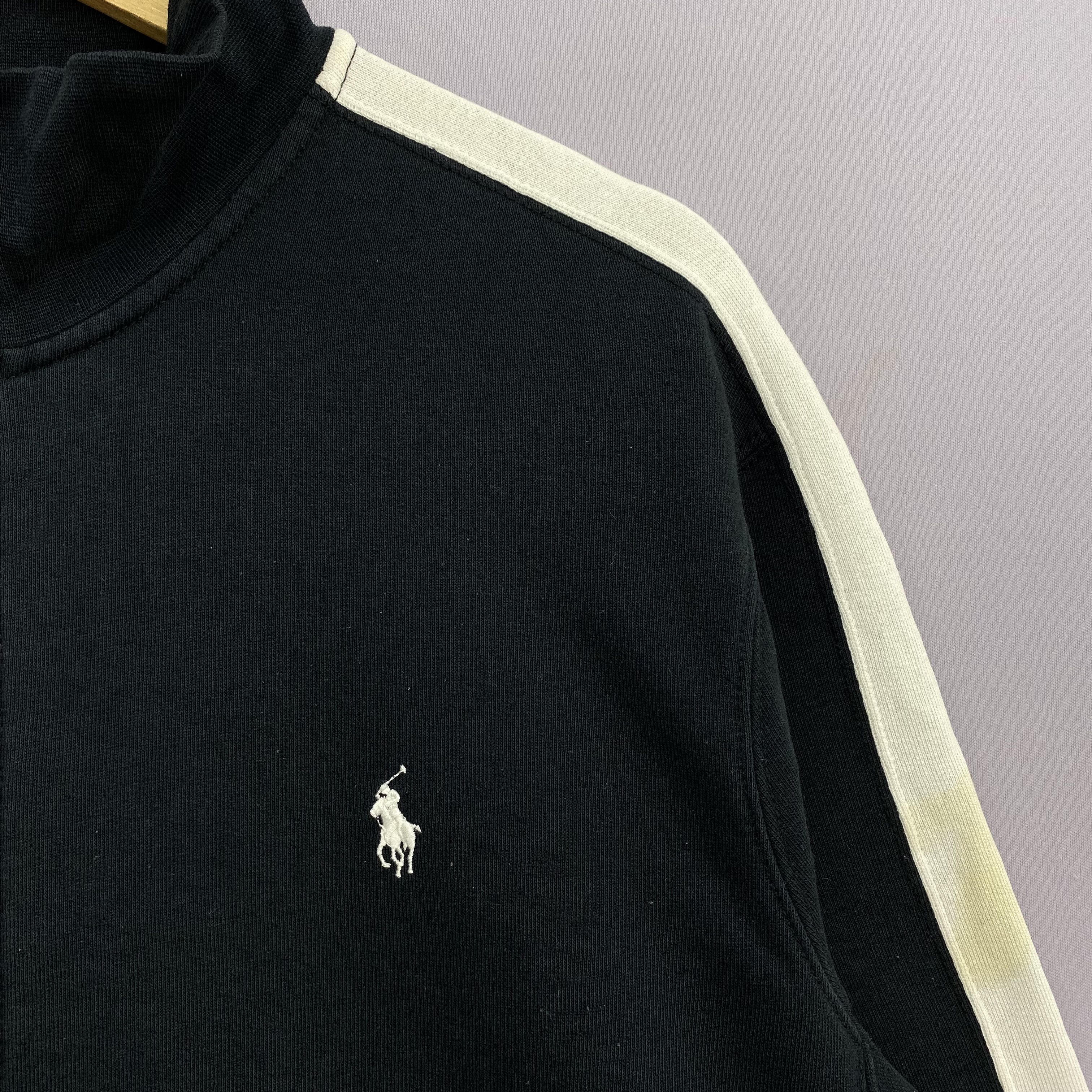 Polo Ralph Lauren Vintage 90s Polo Ralph Lauren Track Jacket Bomber Jumper Size US XL / EU 56 / 4 - 5 Thumbnail