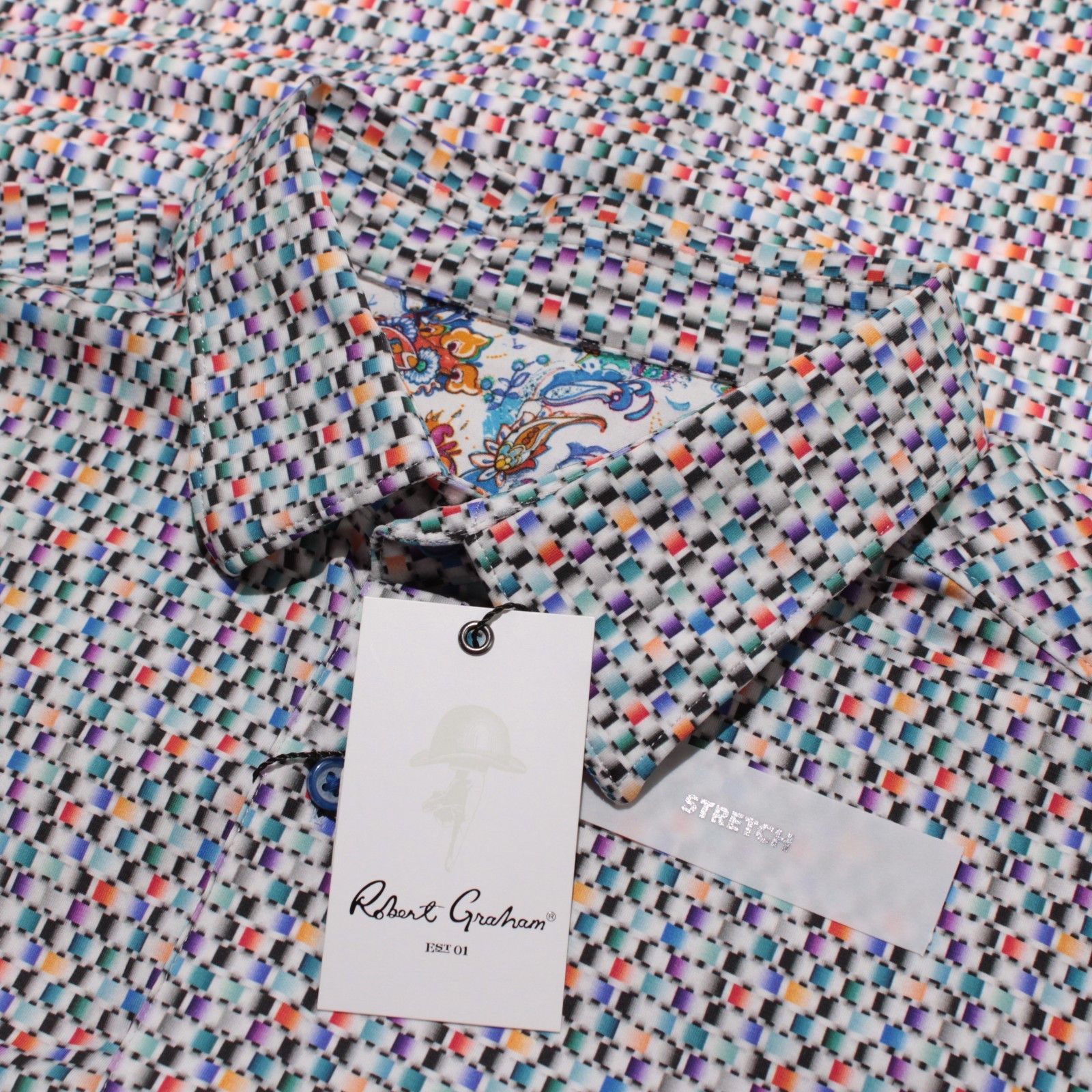 Robert Graham Robert Graham New with tags Shirt Size XL US In White Size US XL / EU 56 / 4 - 1 Thumbnail
