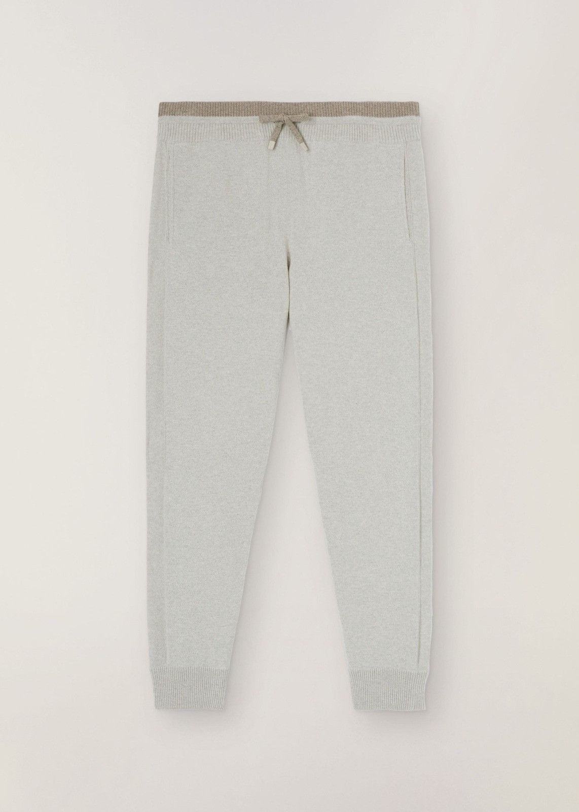 image of Loro Piana O1Loc1C0124 Pantalone Trouser In Grey, Men's (Size 38)