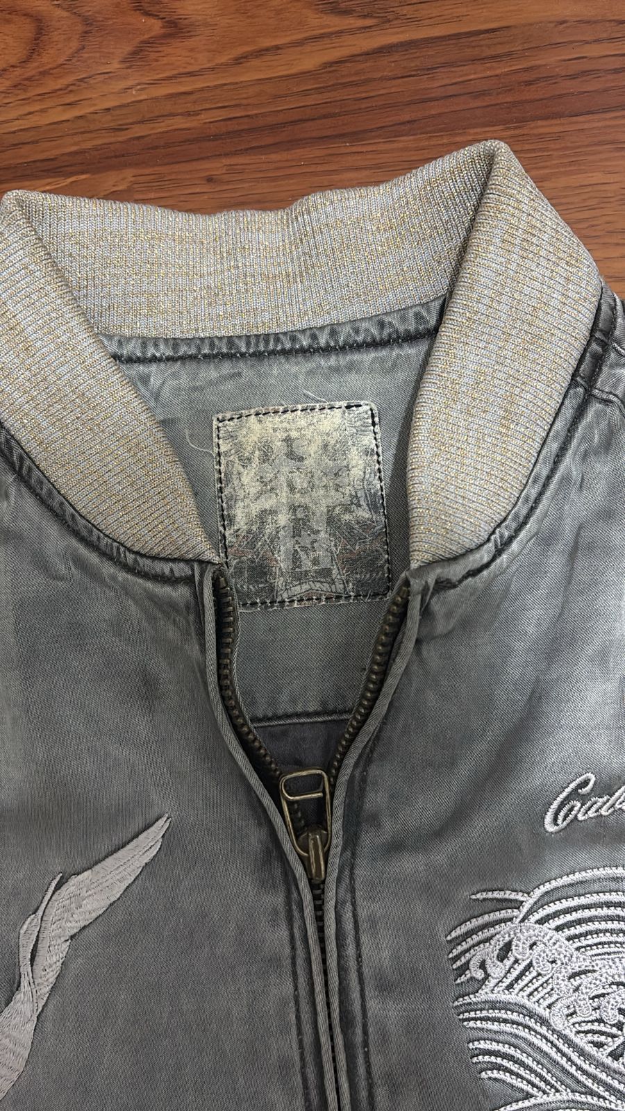 CABANE de ZUCCa Vintage Cabane De Zucca “Keep on Evolving” Sukajan Jacket Size US XL / EU 56 / 4 - 5 Thumbnail