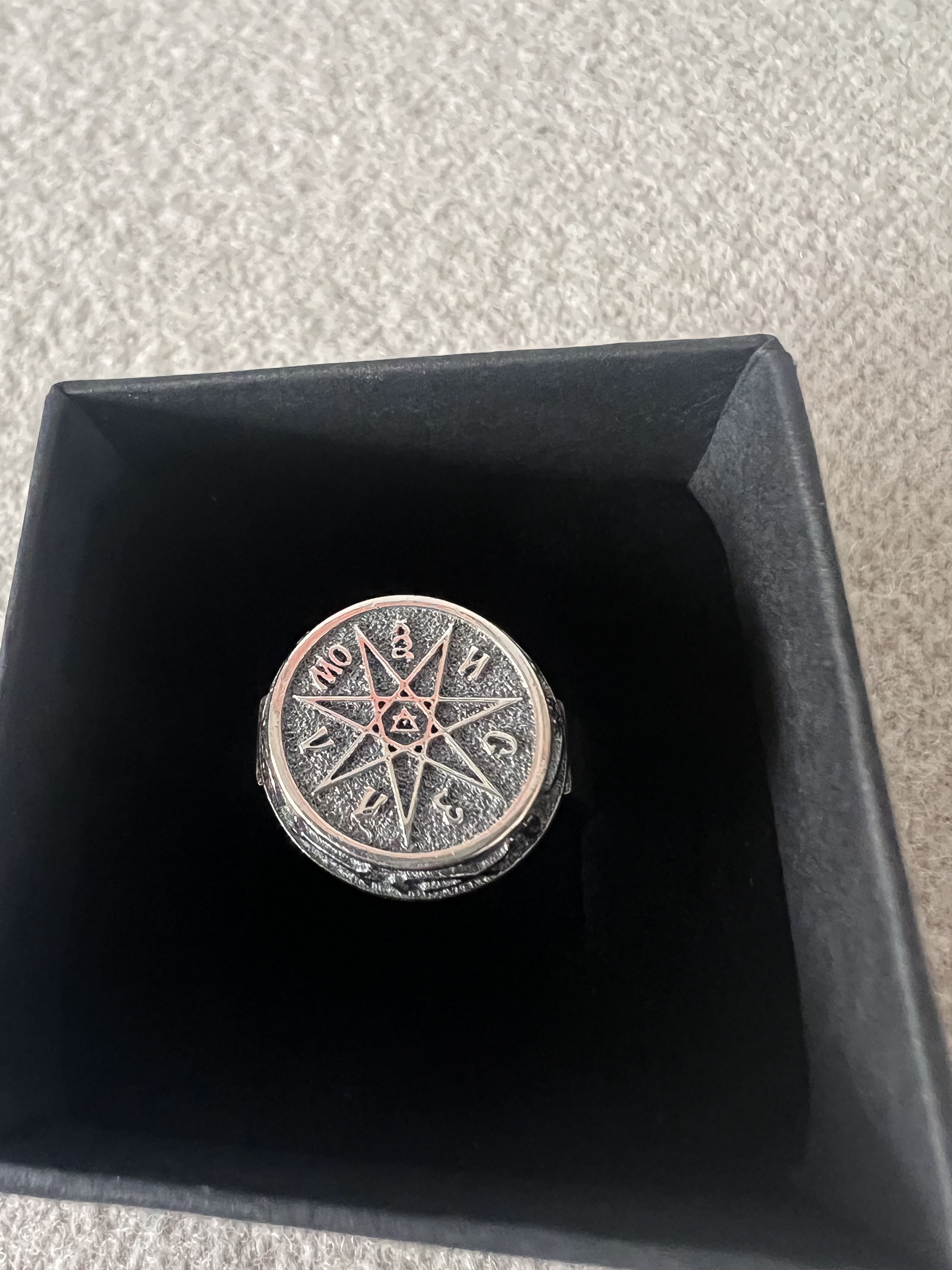 Other Size 12 - Nosferatu Sigil Ring in Silver Size ONE SIZE - 1 Thumbnail