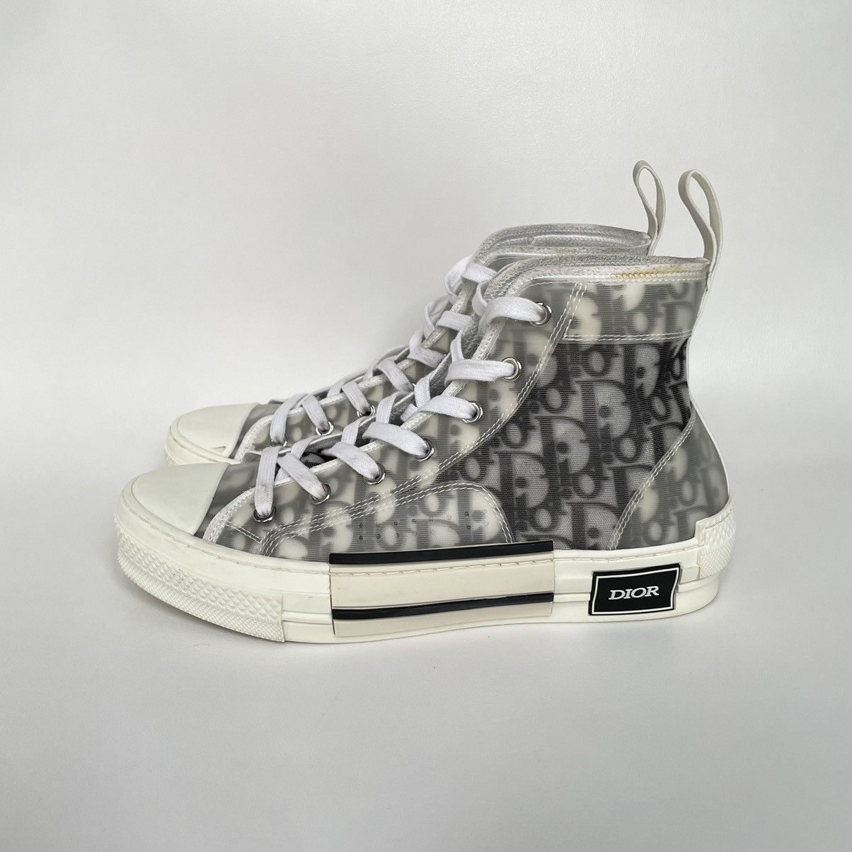 Dior Oblique Logo Print B23 Sneakers Size US 9 / IT 39 - 2 Thumbnail