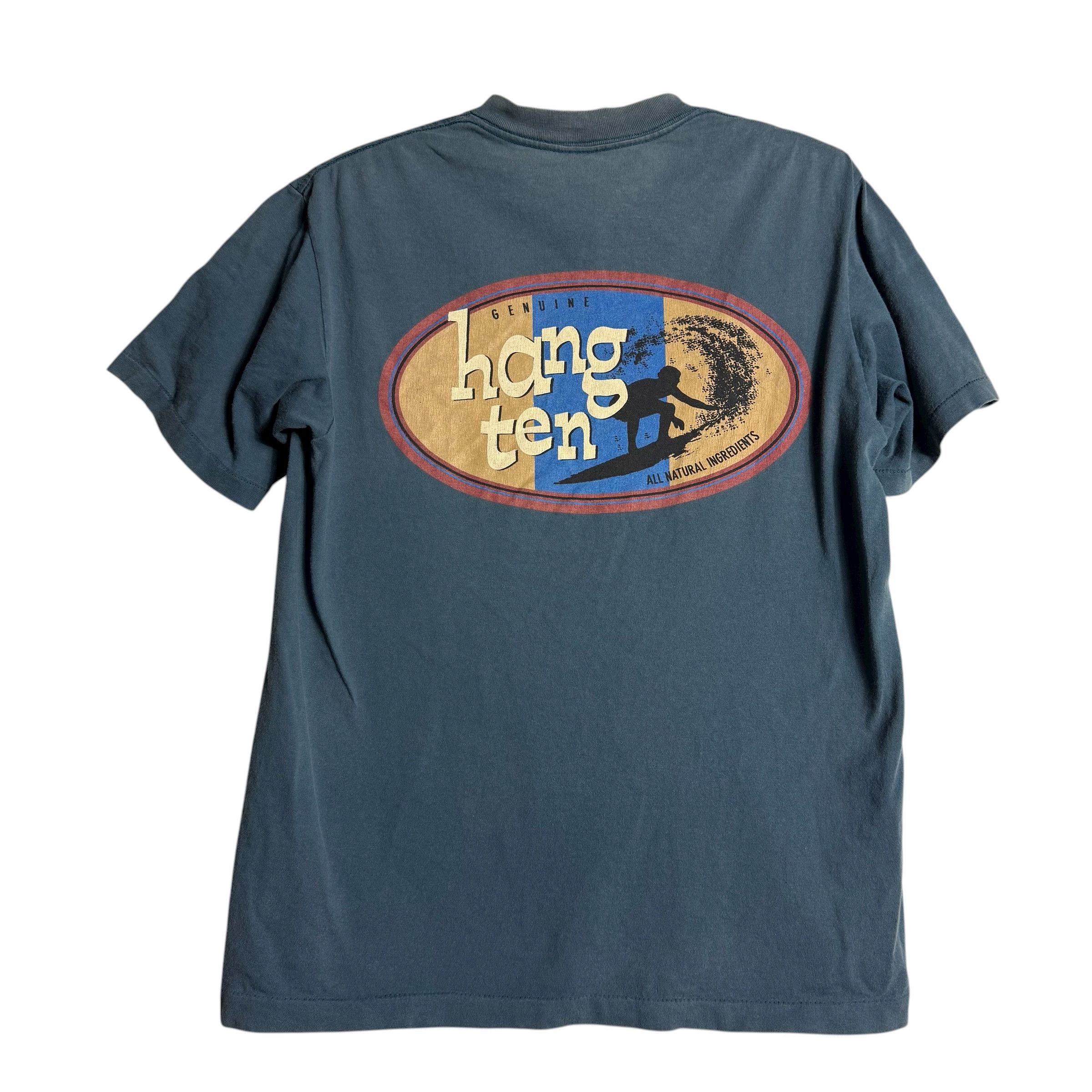 Hang Ten 🔥RARE🔥Vintage Hang Ten Surf Spell Out T-shirt Size US M / EU 48-50 / 2 - 1 Thumbnail