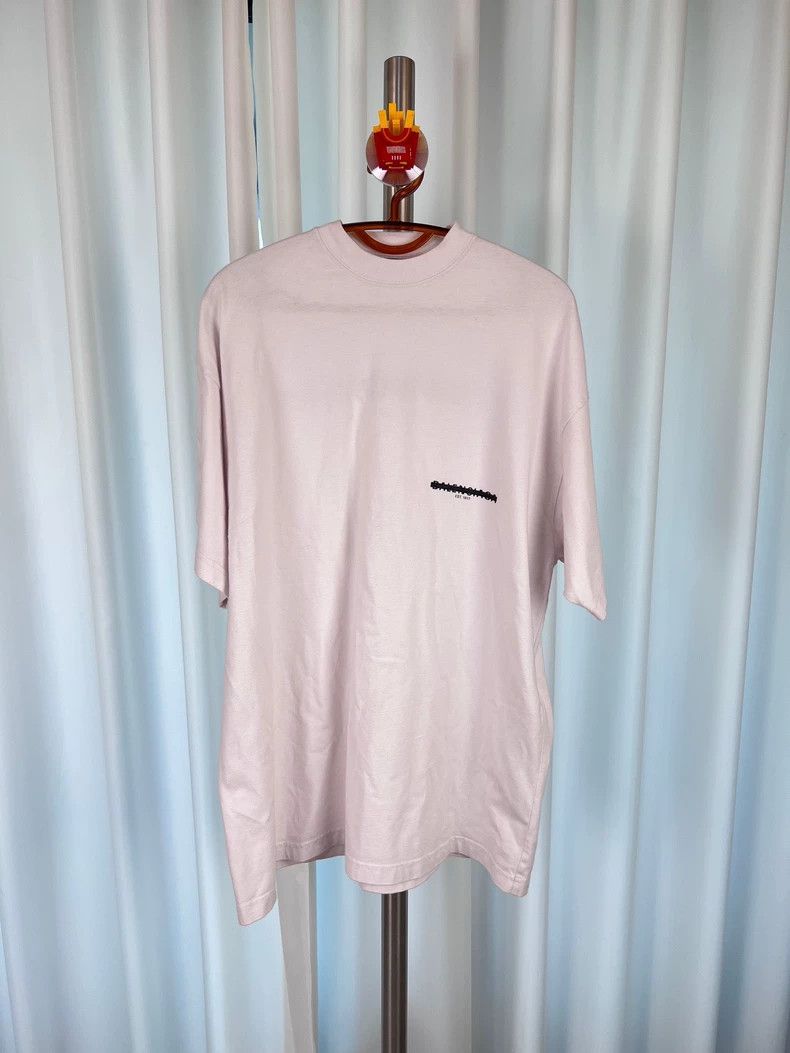 Balenciaga Balenciaga White Remove Short Sleeve Shirt Size US S / EU 44-46 / 1 - 1 Thumbnail