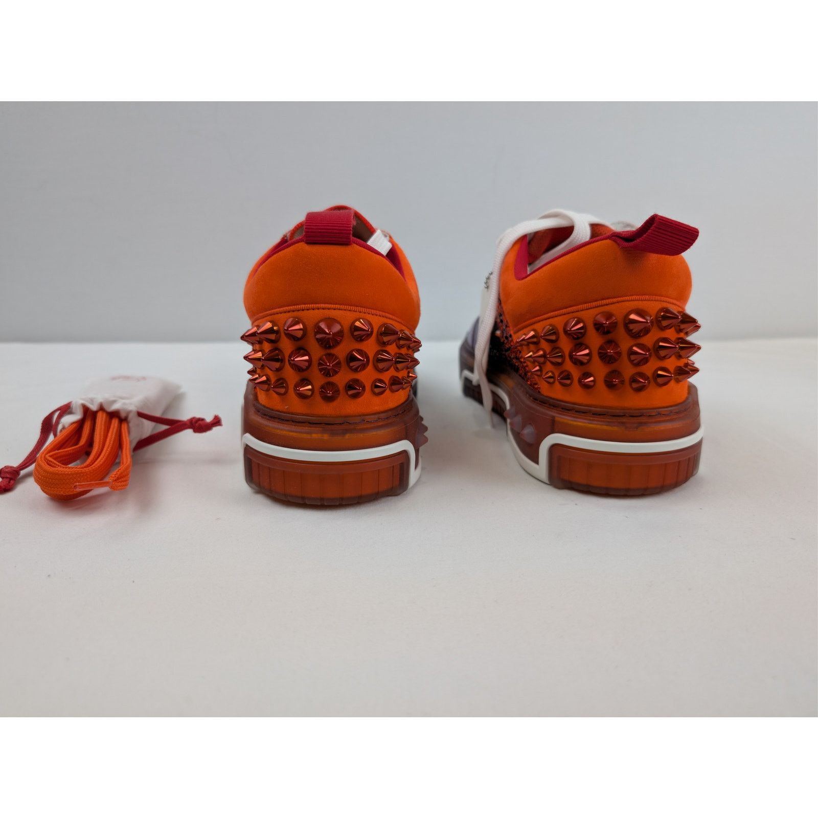 Christian Louboutin o1rshd1 Astroloubi Strass SB Flat Shoe Sneakers Multicolor Size US 9 / EU 42 - 13 Thumbnail