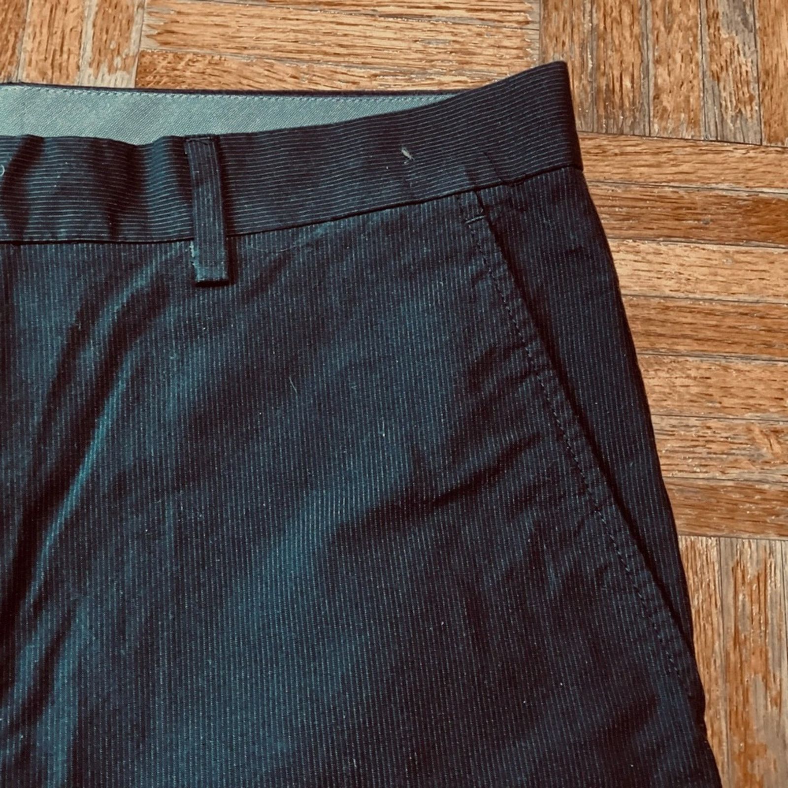 Banana Republic Banana Republic Flat Front Pinstripe Pants, 38x32 Size US 38 / EU 54 - 4 Thumbnail