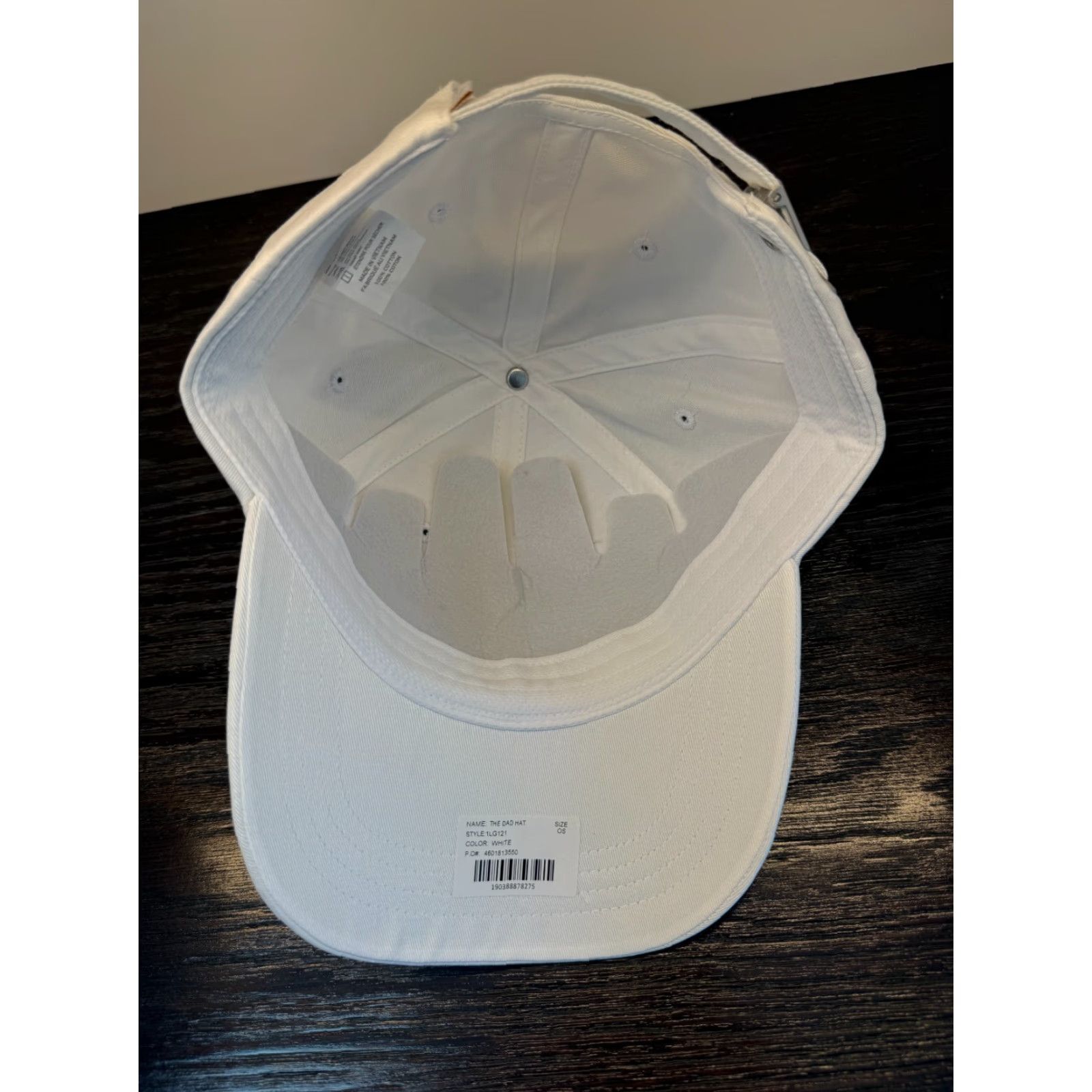 TravisMathew Travis Mathew Golf Hat Dad Cap Adjustable One Size White Mens Size ONE SIZE - 6 Thumbnail