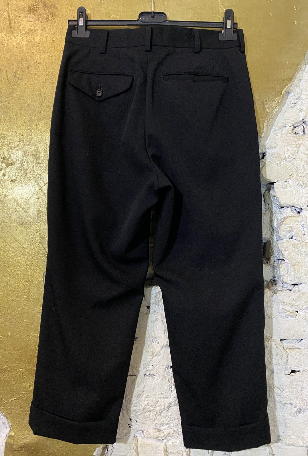 Comme des Garcons Comme des garçons AD 2014 black wool pants Size US 30 / EU 46 - 2 Thumbnail