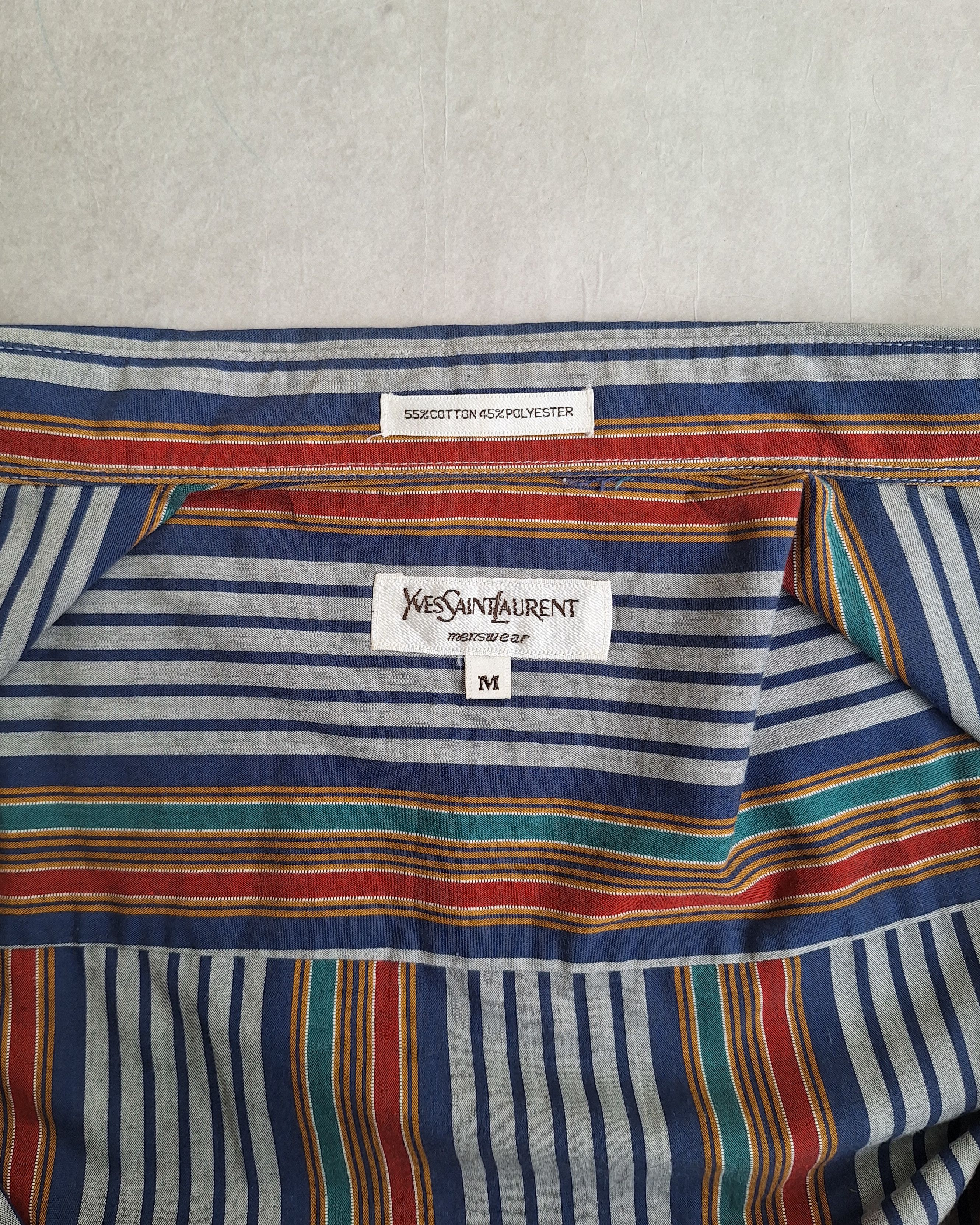 Vintage × Yves Saint Laurent Vintage Ysl Yves Saint Laurent Shirt Size US M / EU 48-50 / 2 - 8 Thumbnail