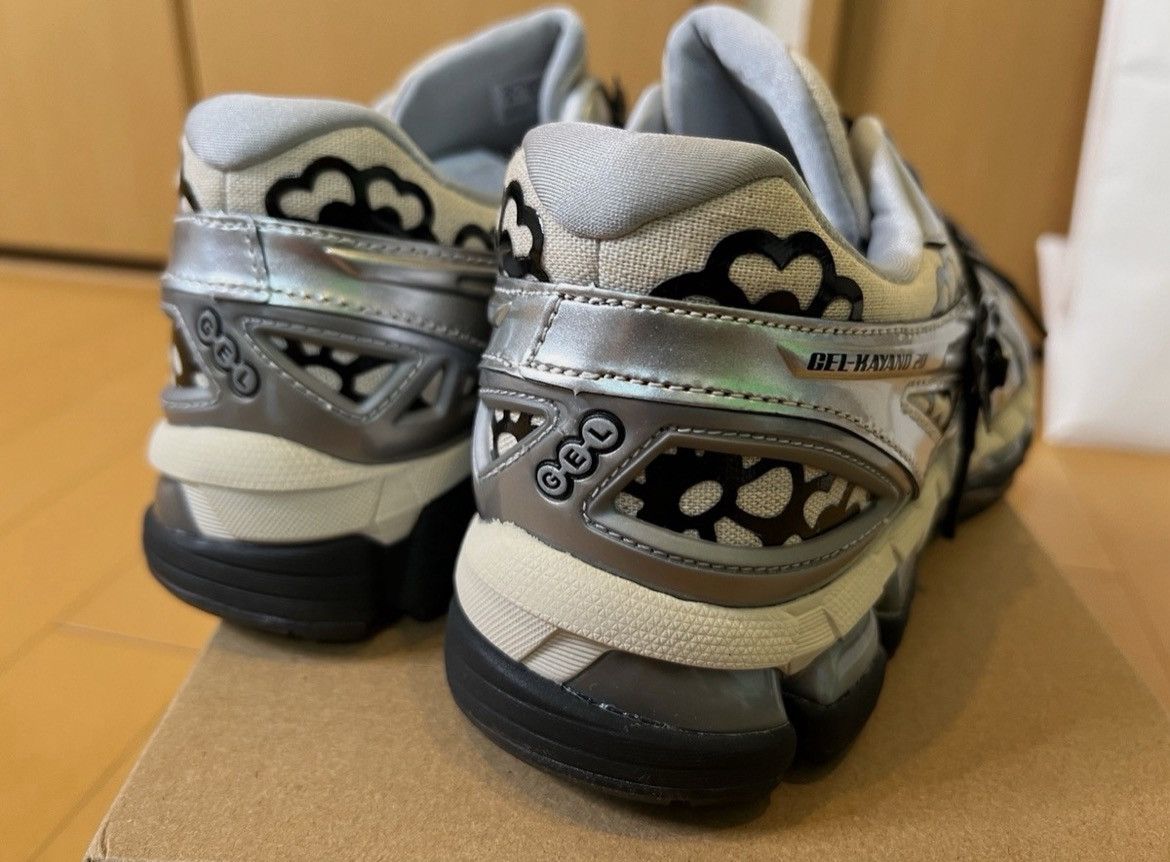 Asics Cecilie Bahnsen baskets Gel-Kayano 20 'Vanilla/Pure Silver' Size US 9.5 / EU 42-43 - 4 Thumbnail