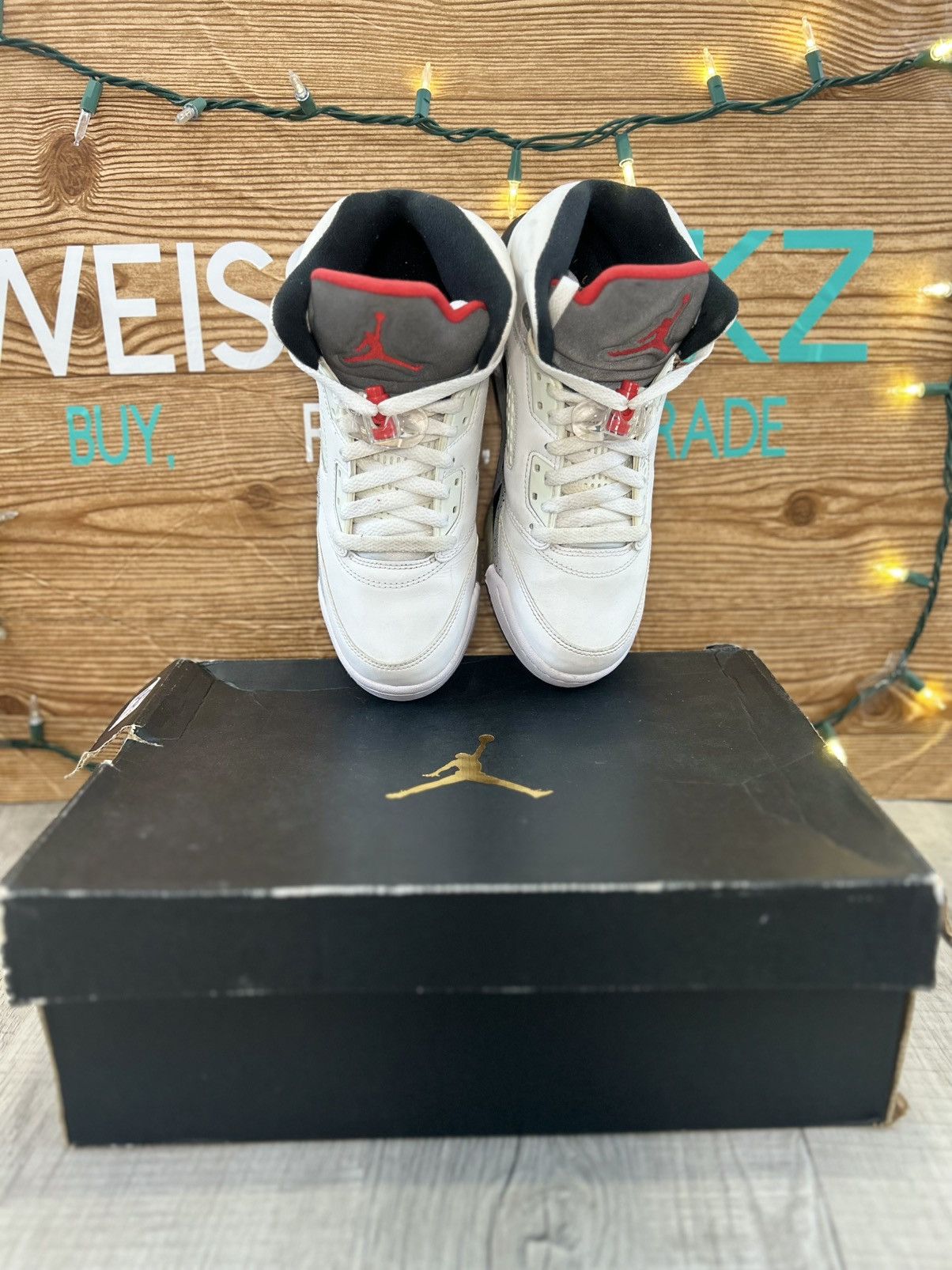 Jordan Brand Jordan 5 white cement Size US 6.5 / EU 39-40 - 5 Thumbnail